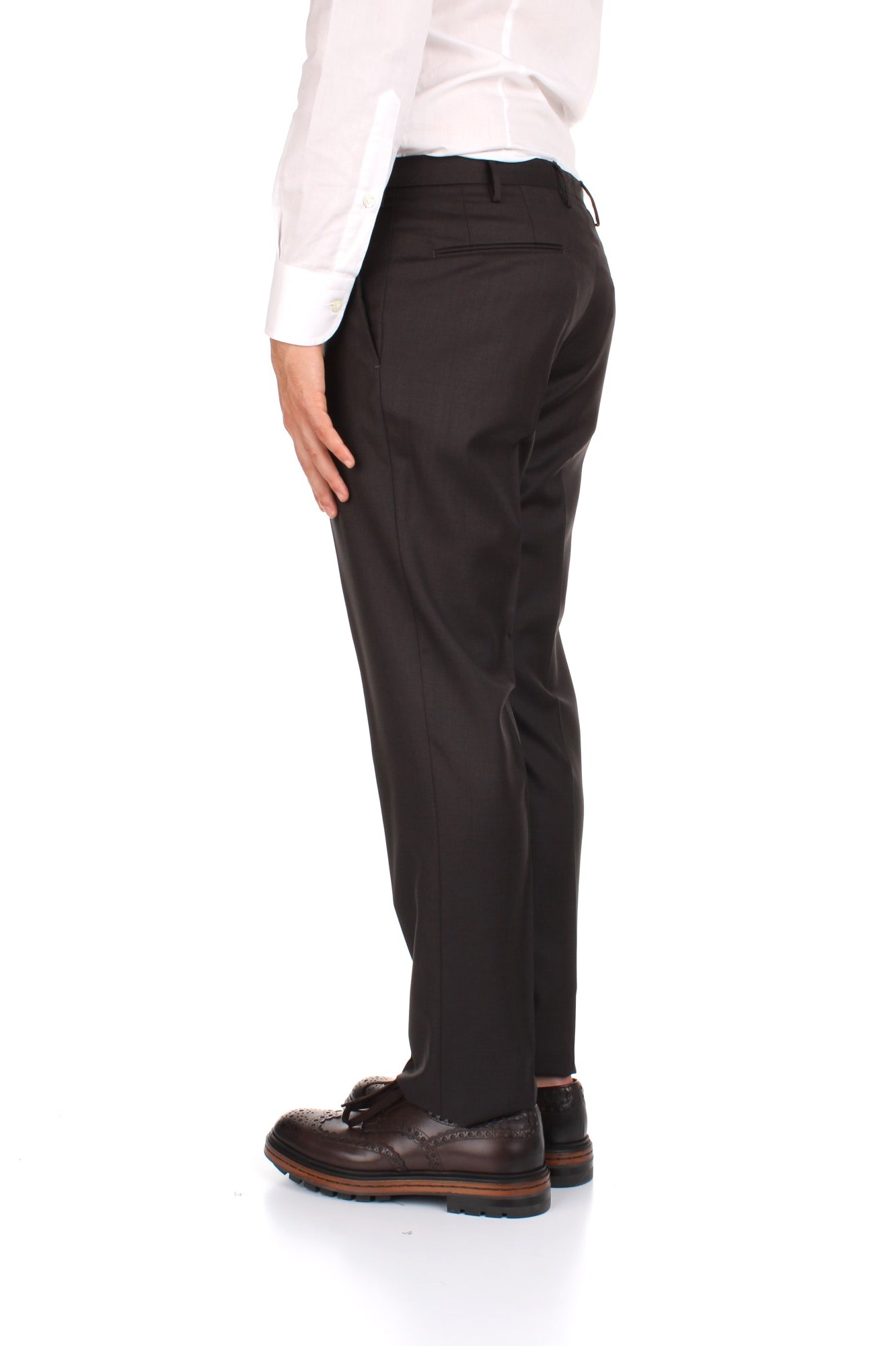 PANTALONI Marrone Incotex