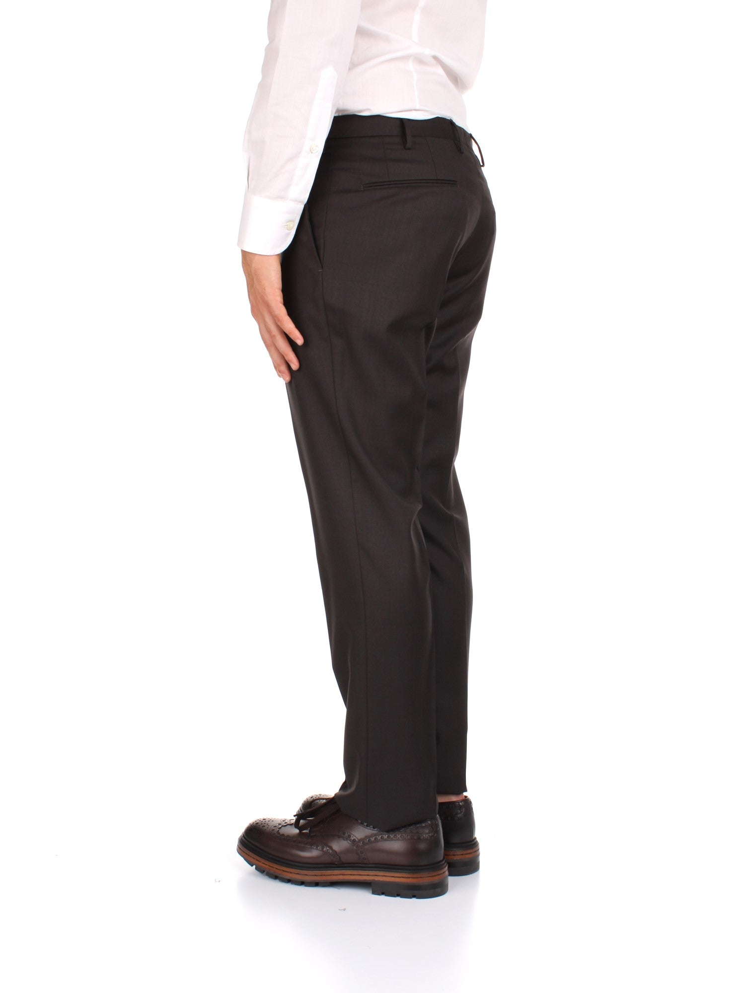 PANTALONI Marrone Incotex