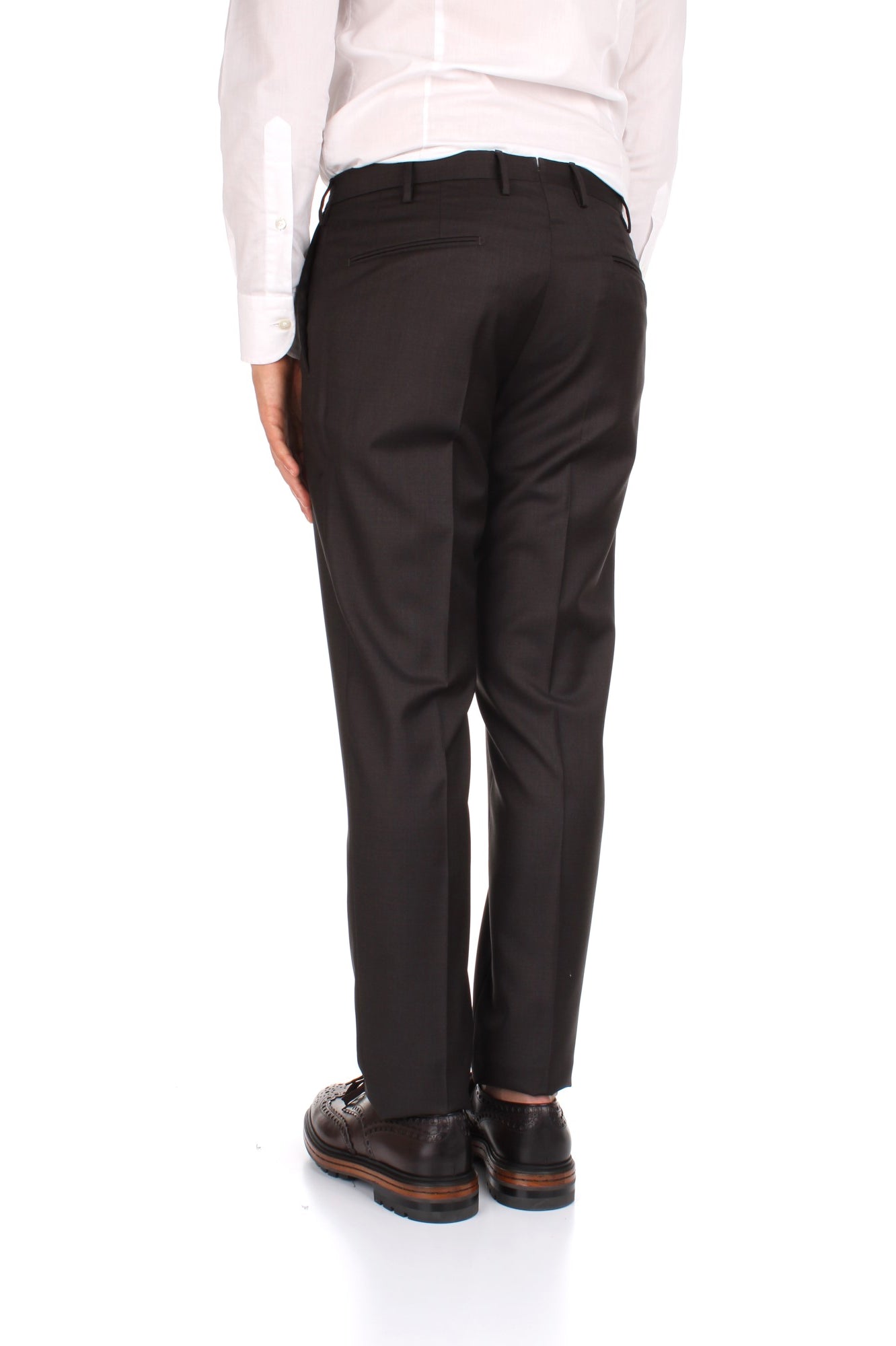 PANTALONI Marrone Incotex