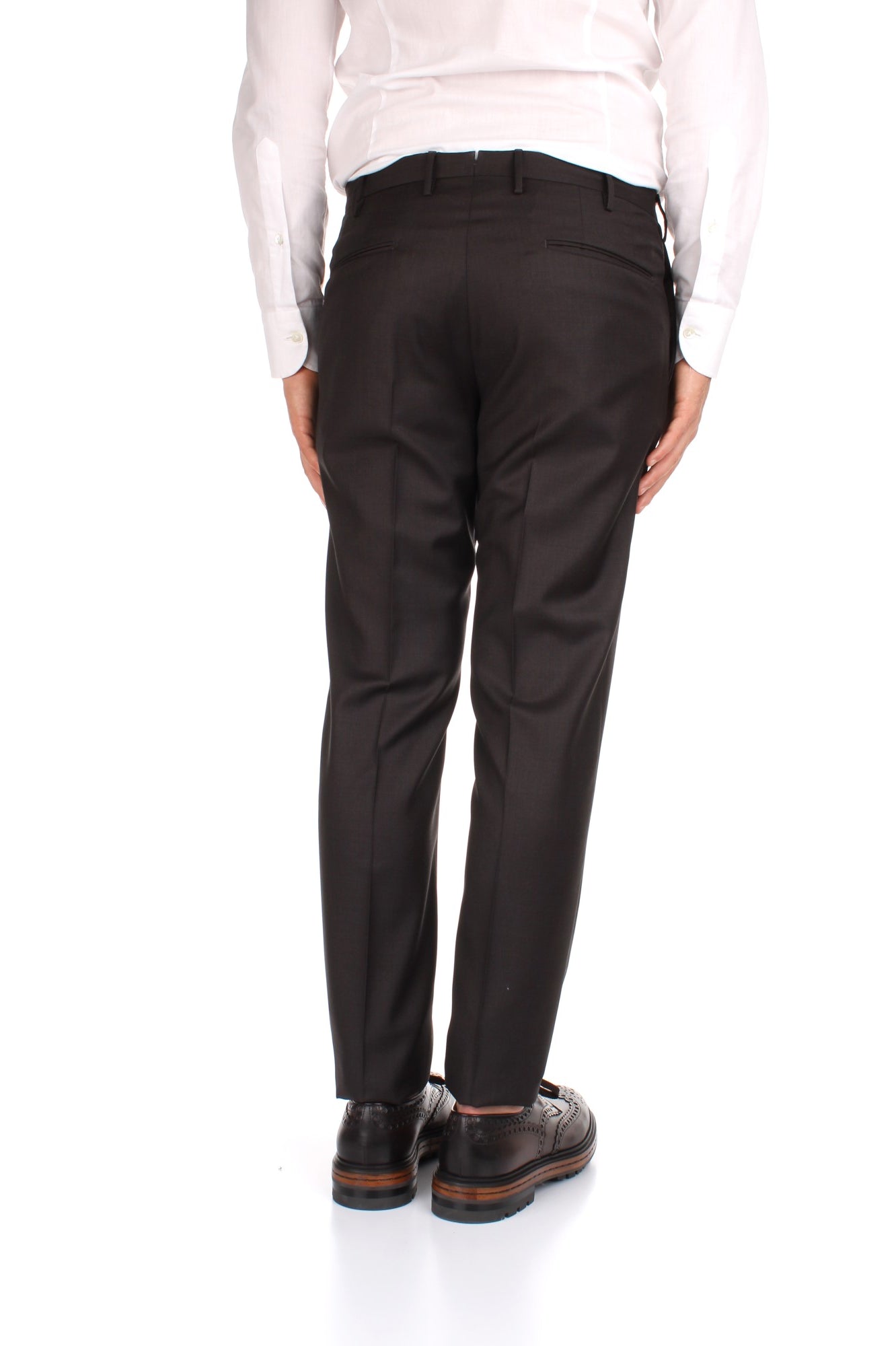 PANTALONI Marrone Incotex