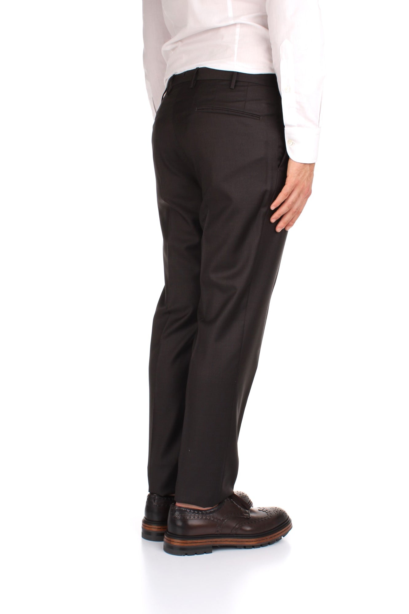 PANTALONI Marrone Incotex