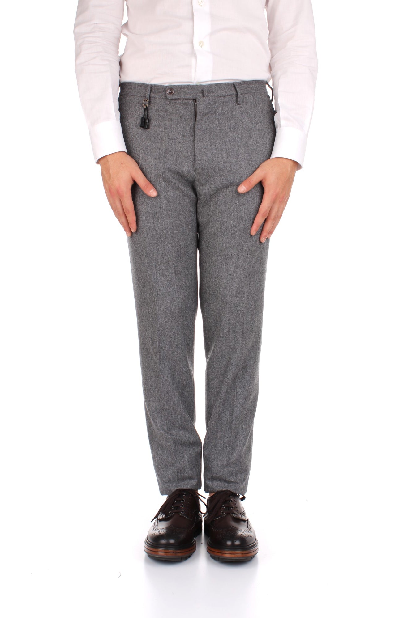PANTALONI Grigio Incotex