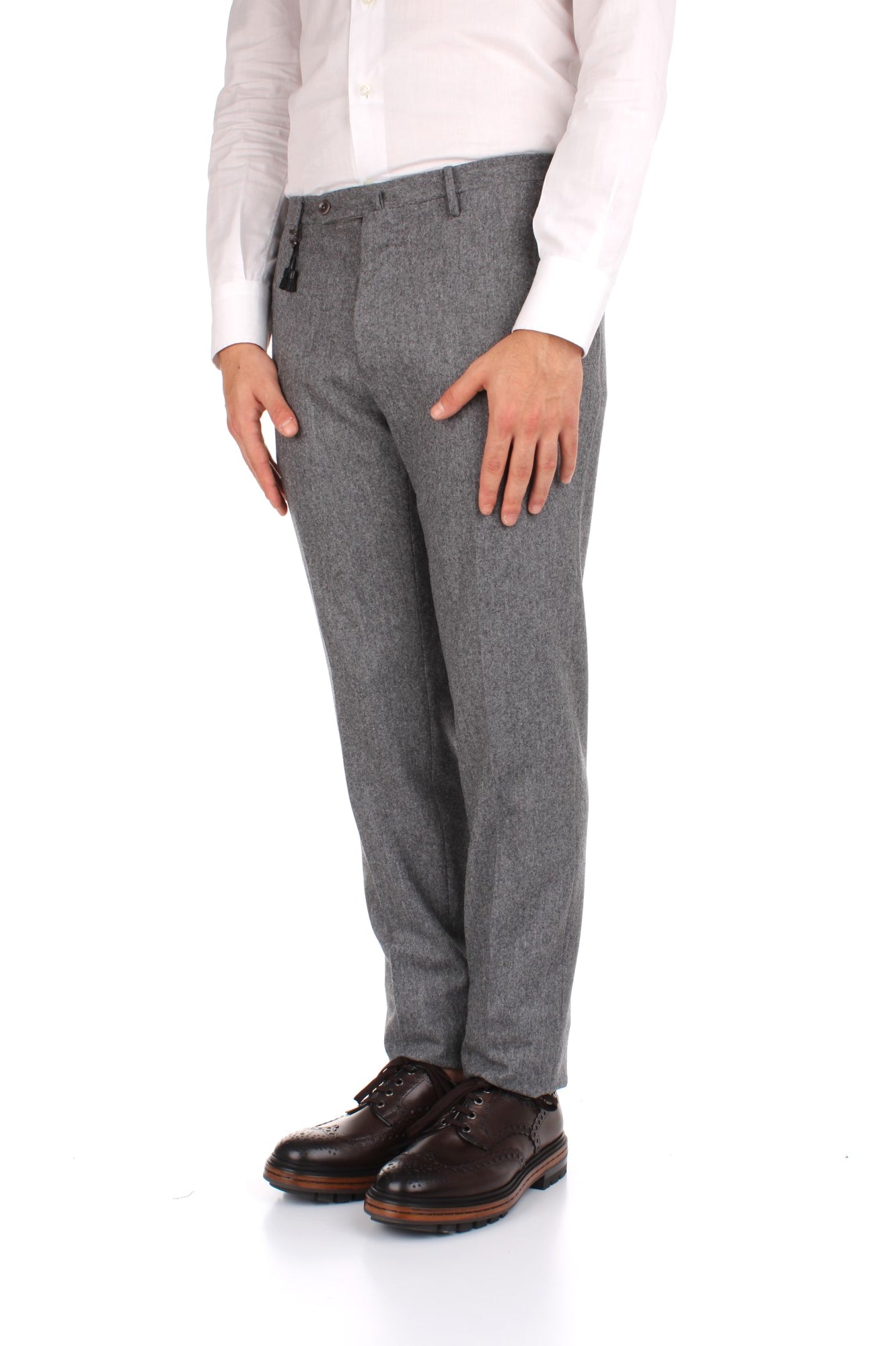 PANTALONI Grigio Incotex