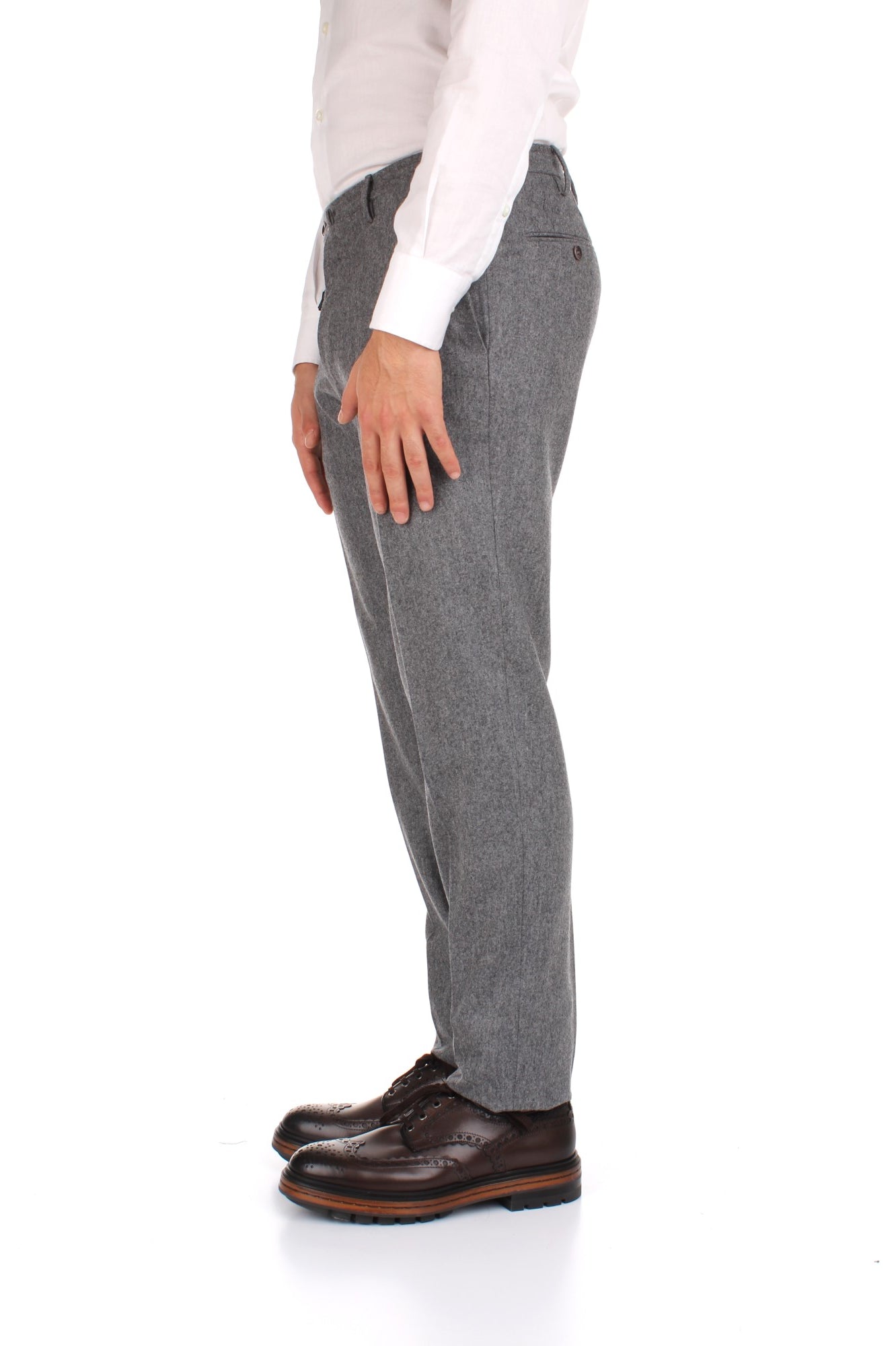 PANTALONI Grigio Incotex