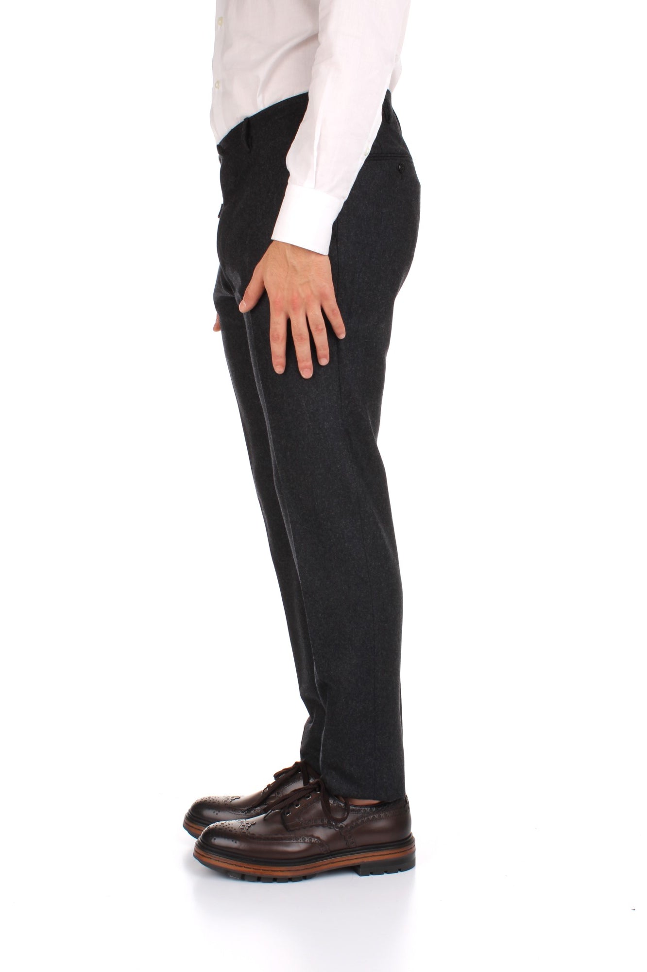 PANTALONI Grigio Incotex