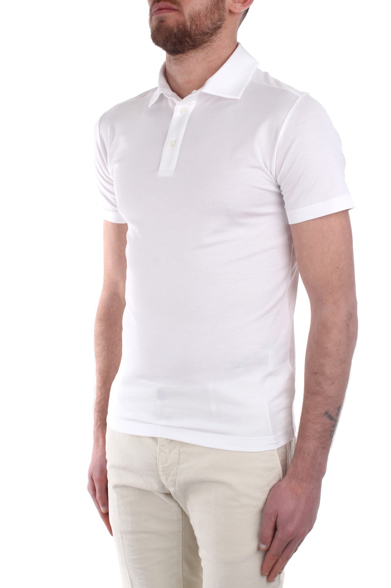 POLO Bianco Cruciani