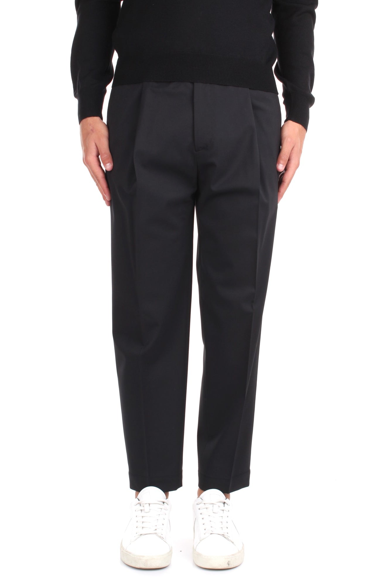 PANTALONI Nero Briglia