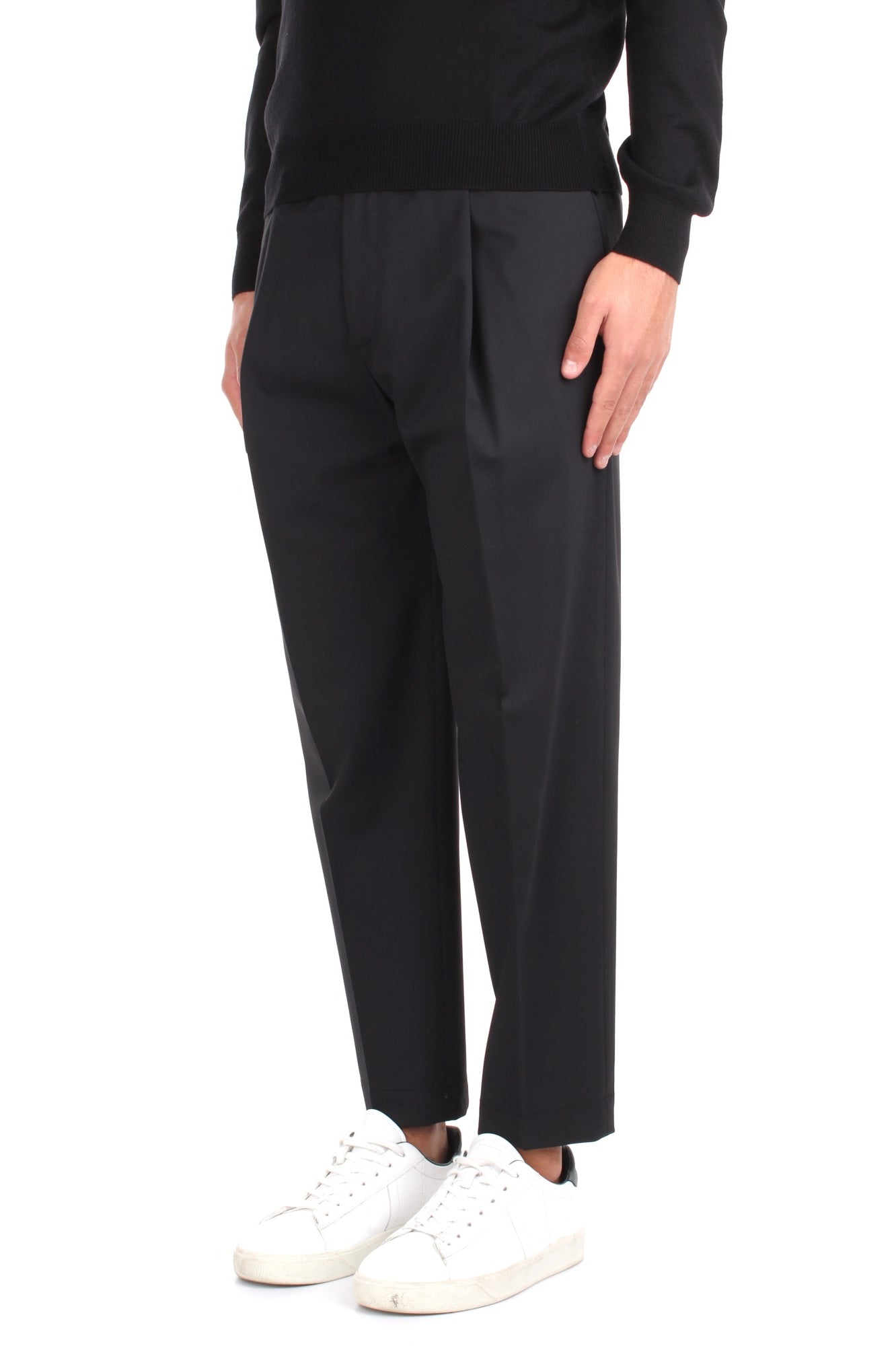 PANTALONI Nero Briglia