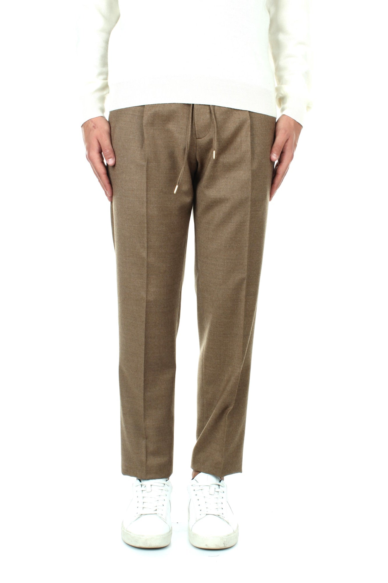 PANTALONI Marrone Briglia