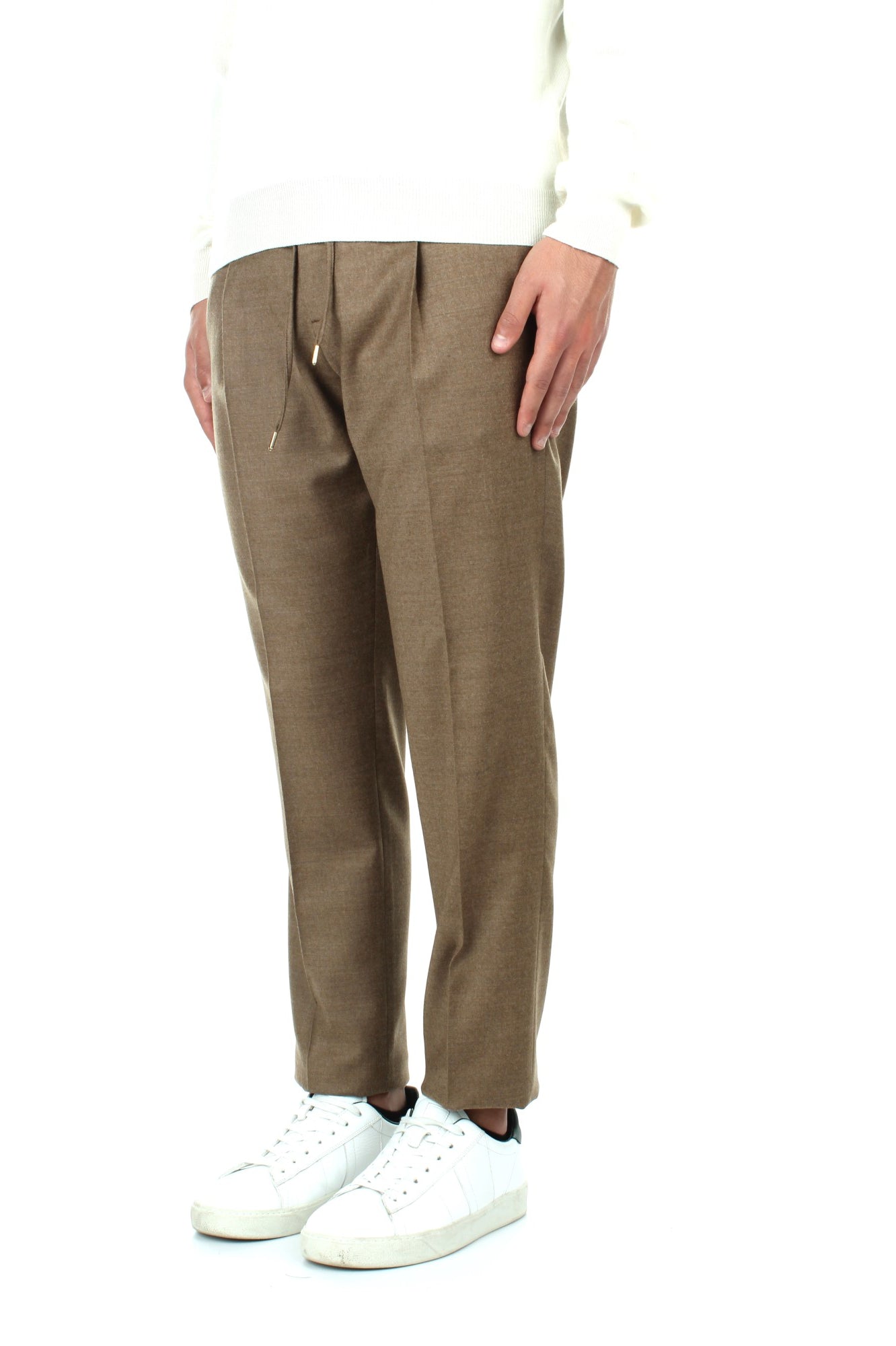 PANTALONI Marrone Briglia