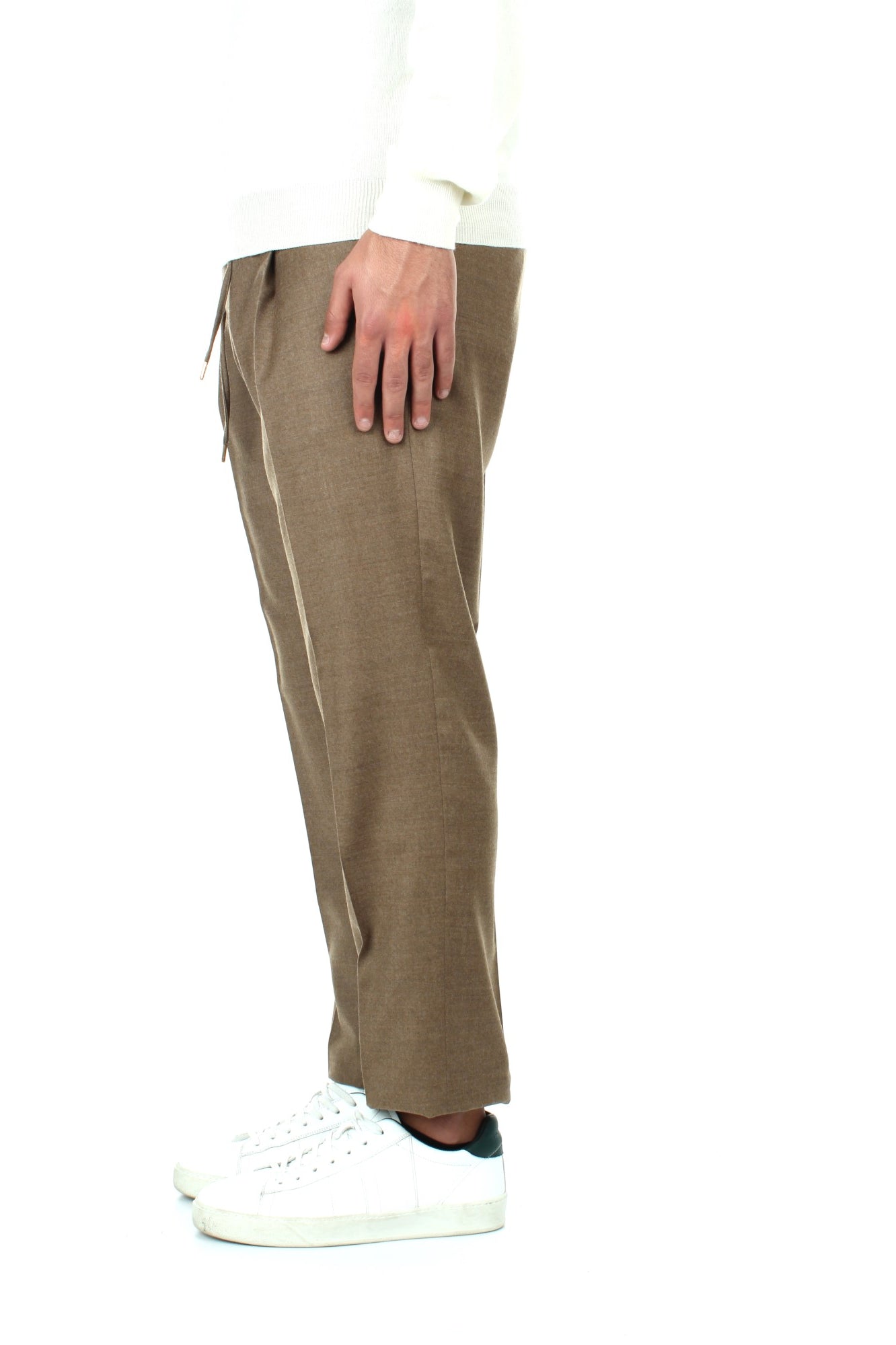 PANTALONI Marrone Briglia