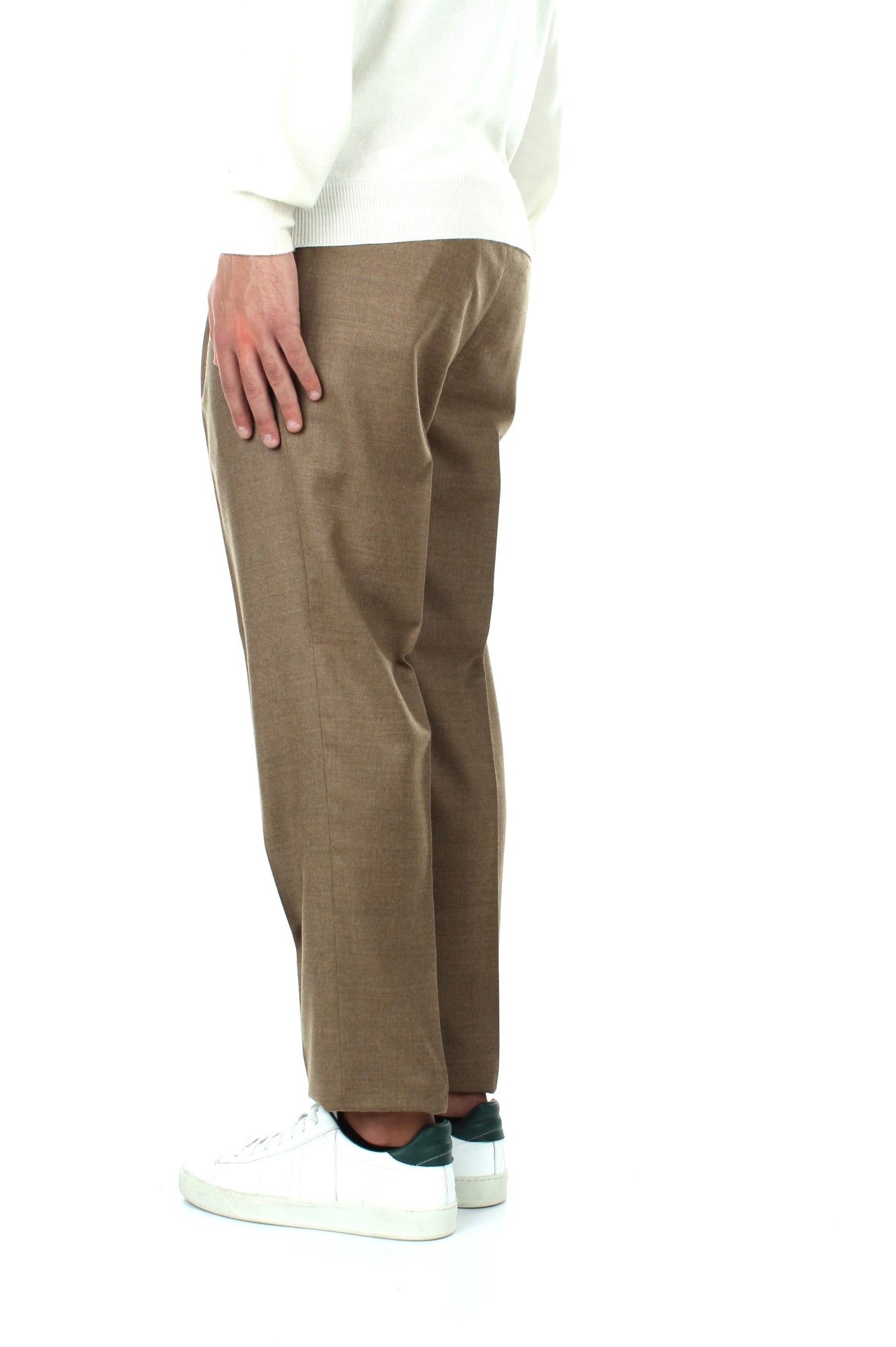 PANTALONI Marrone Briglia