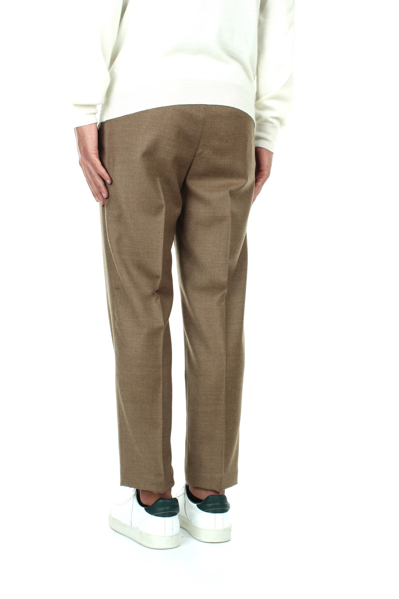 PANTALONI Marrone Briglia
