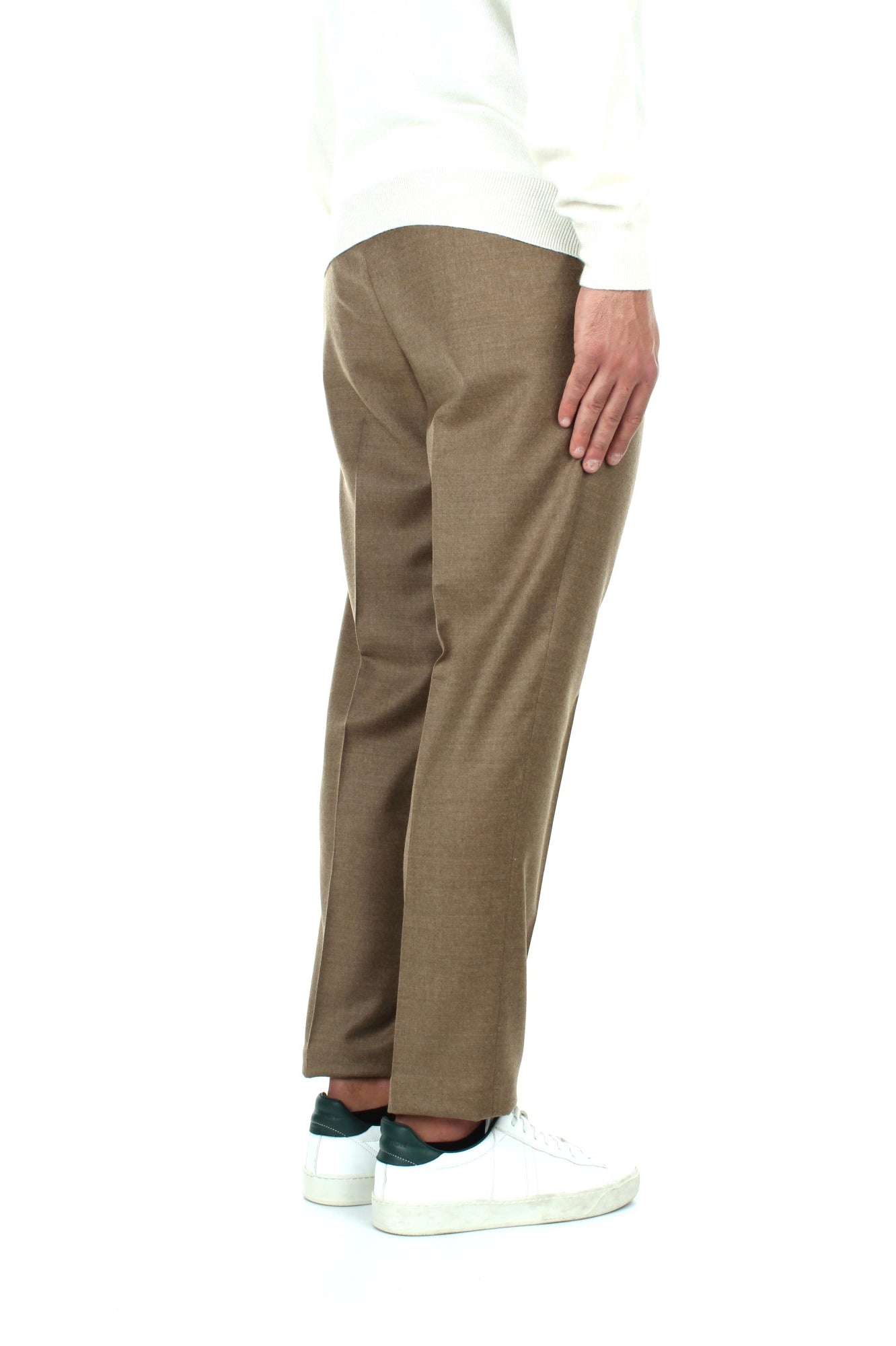 PANTALONI Marrone Briglia
