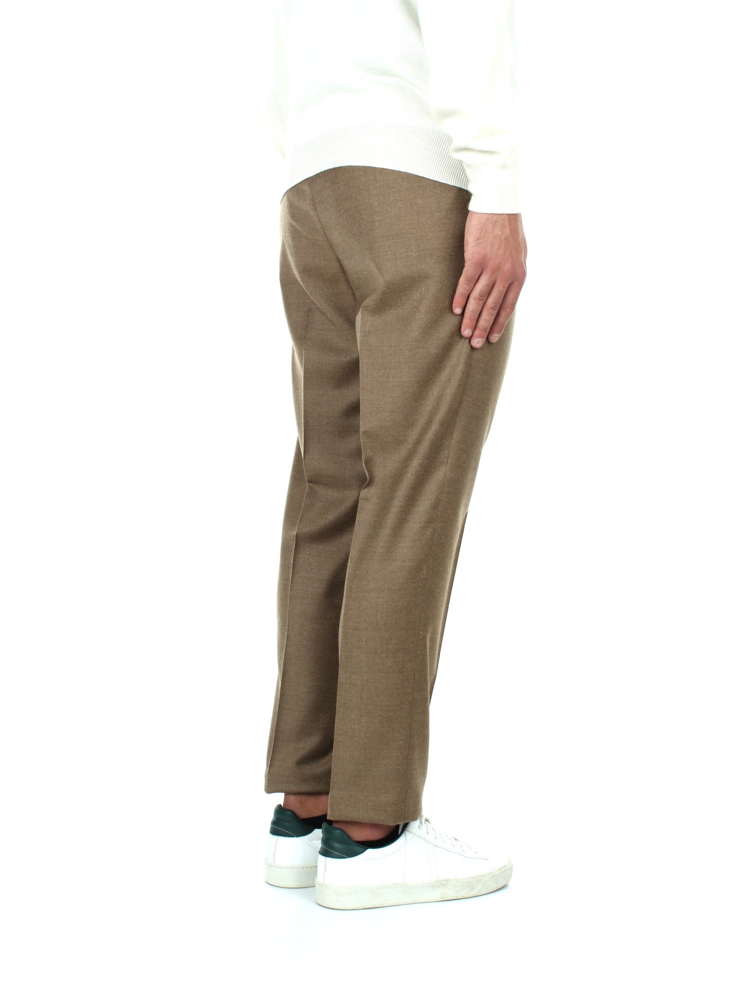 PANTALONI Marrone Briglia