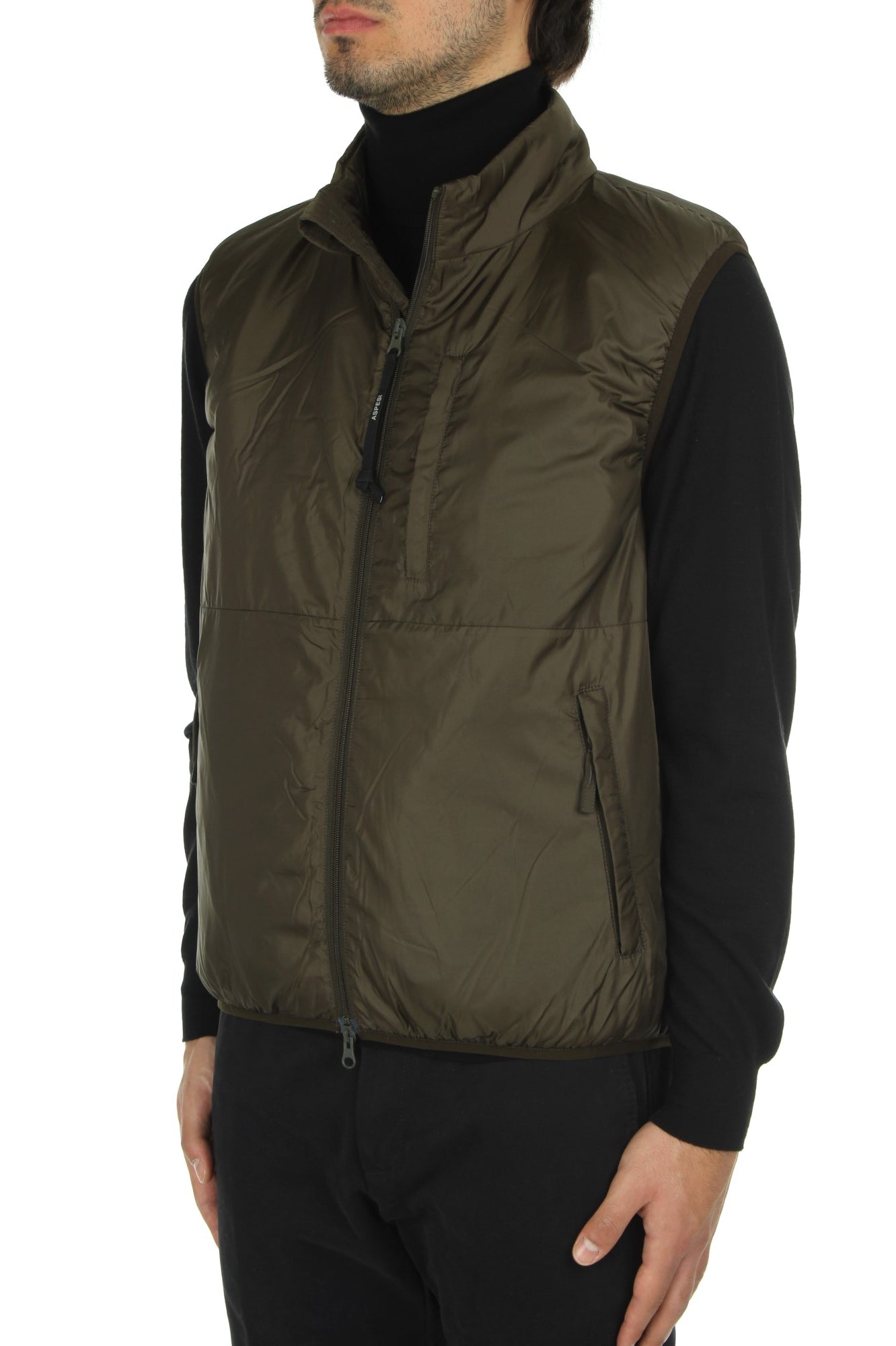 GILET Verde Aspesi