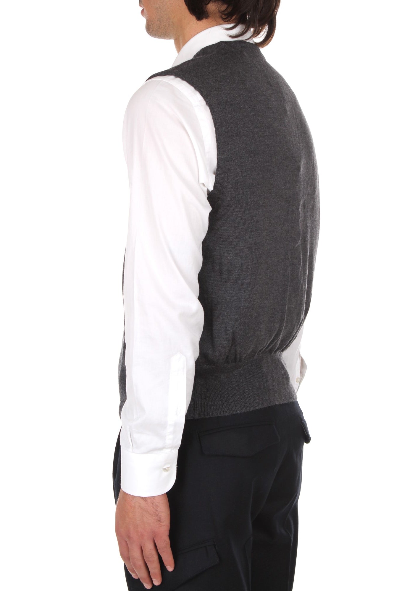 GILET Grigio La Fileria