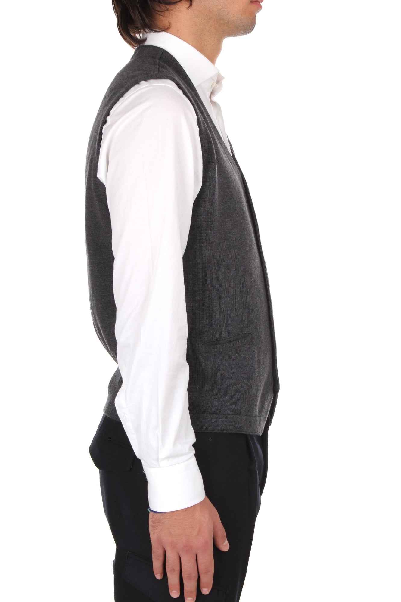 GILET Grigio La Fileria