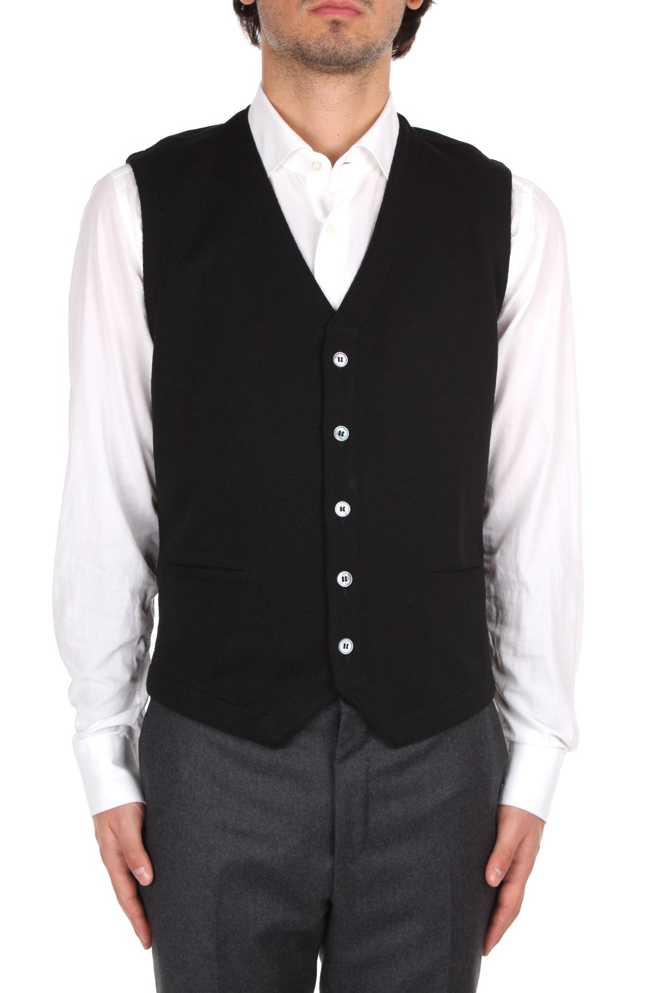 GILET Nero La Fileria