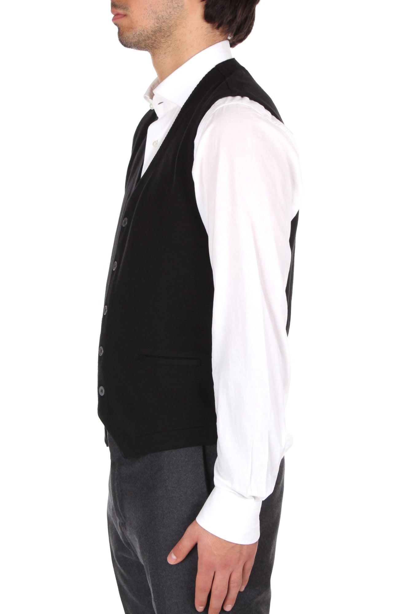 GILET Nero La Fileria