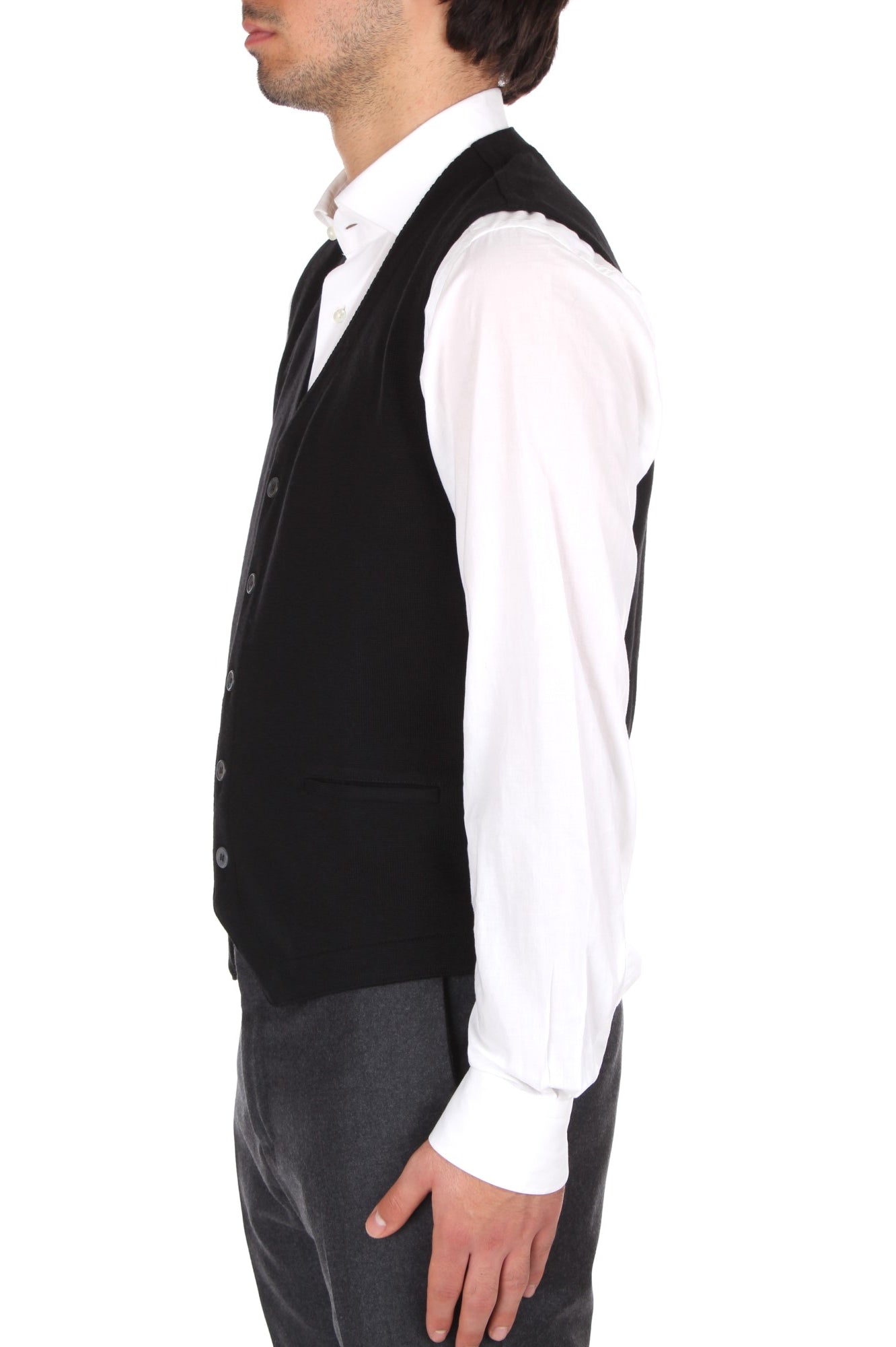 GILET Nero La Fileria