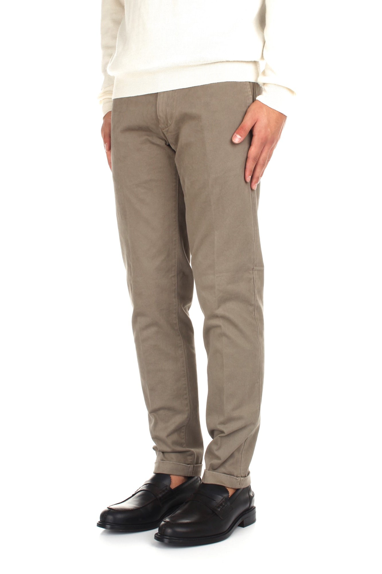 PANTALONI Beige Re-hash