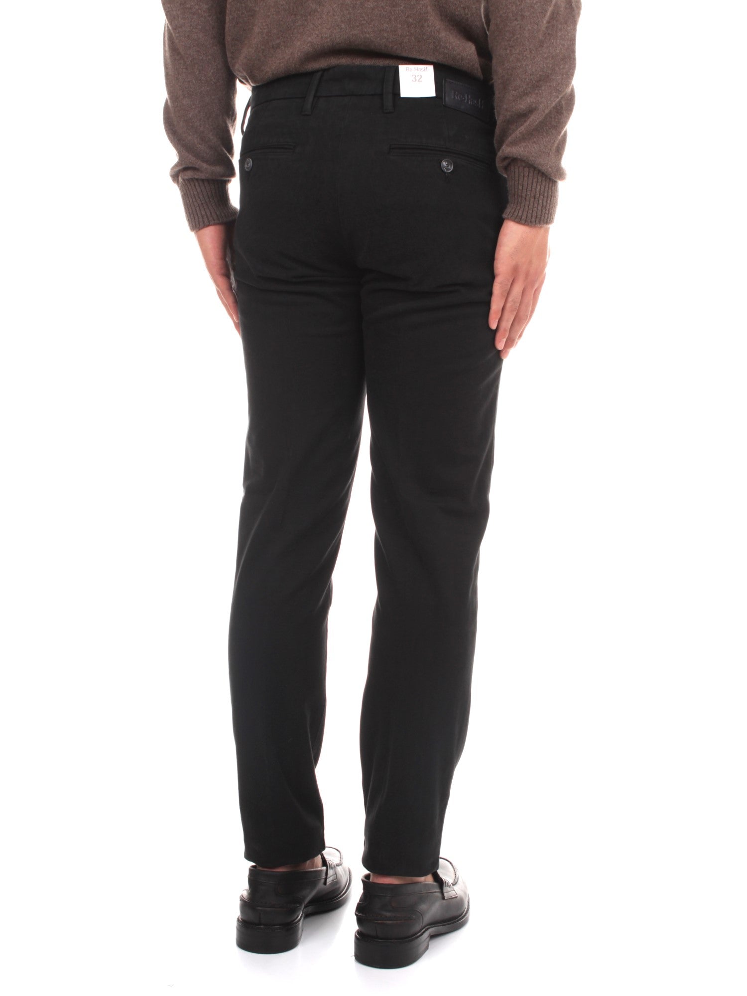 PANTALONI Nero Re-hash