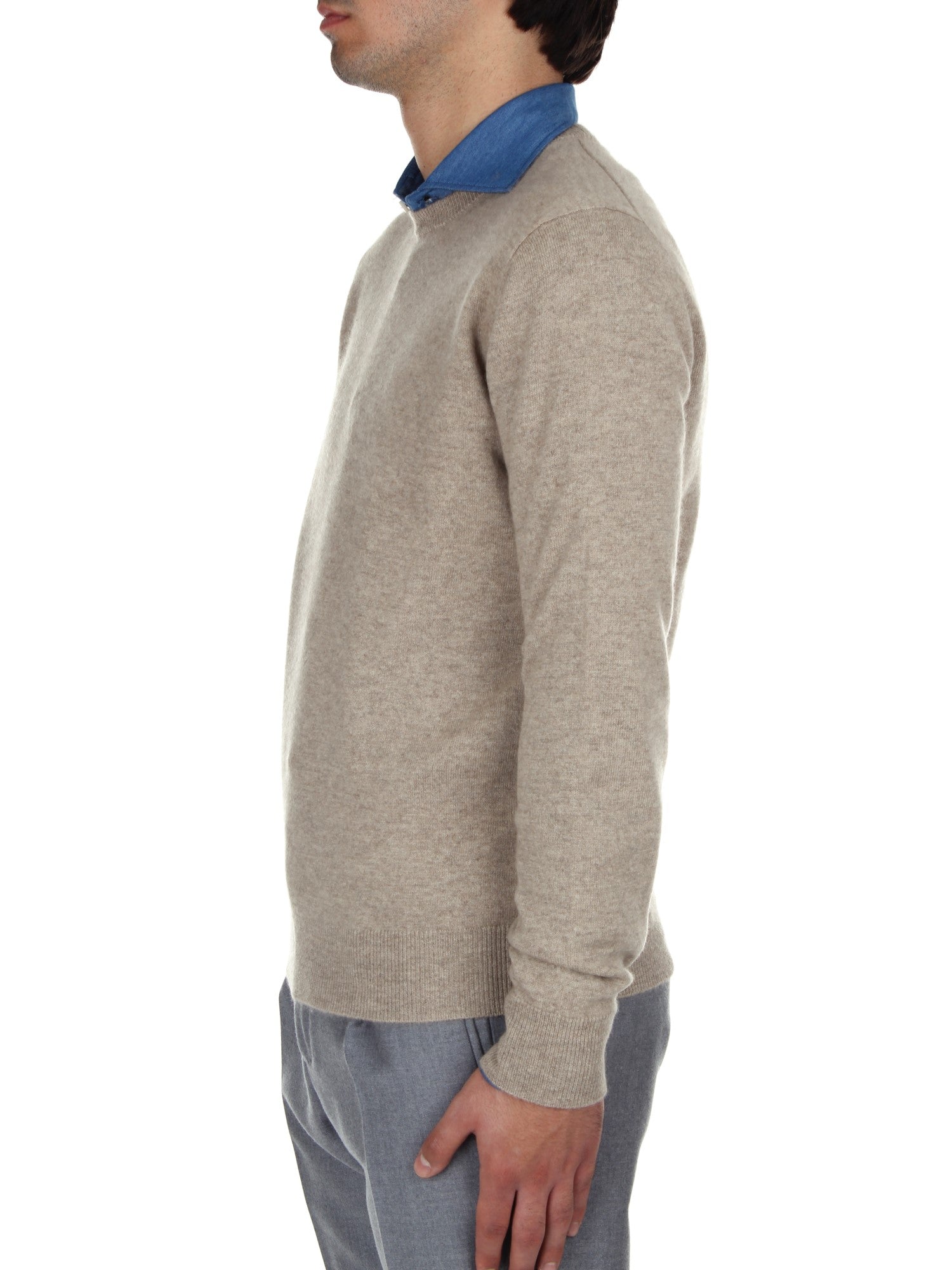 MAGLIE Beige Bramani Cashmere