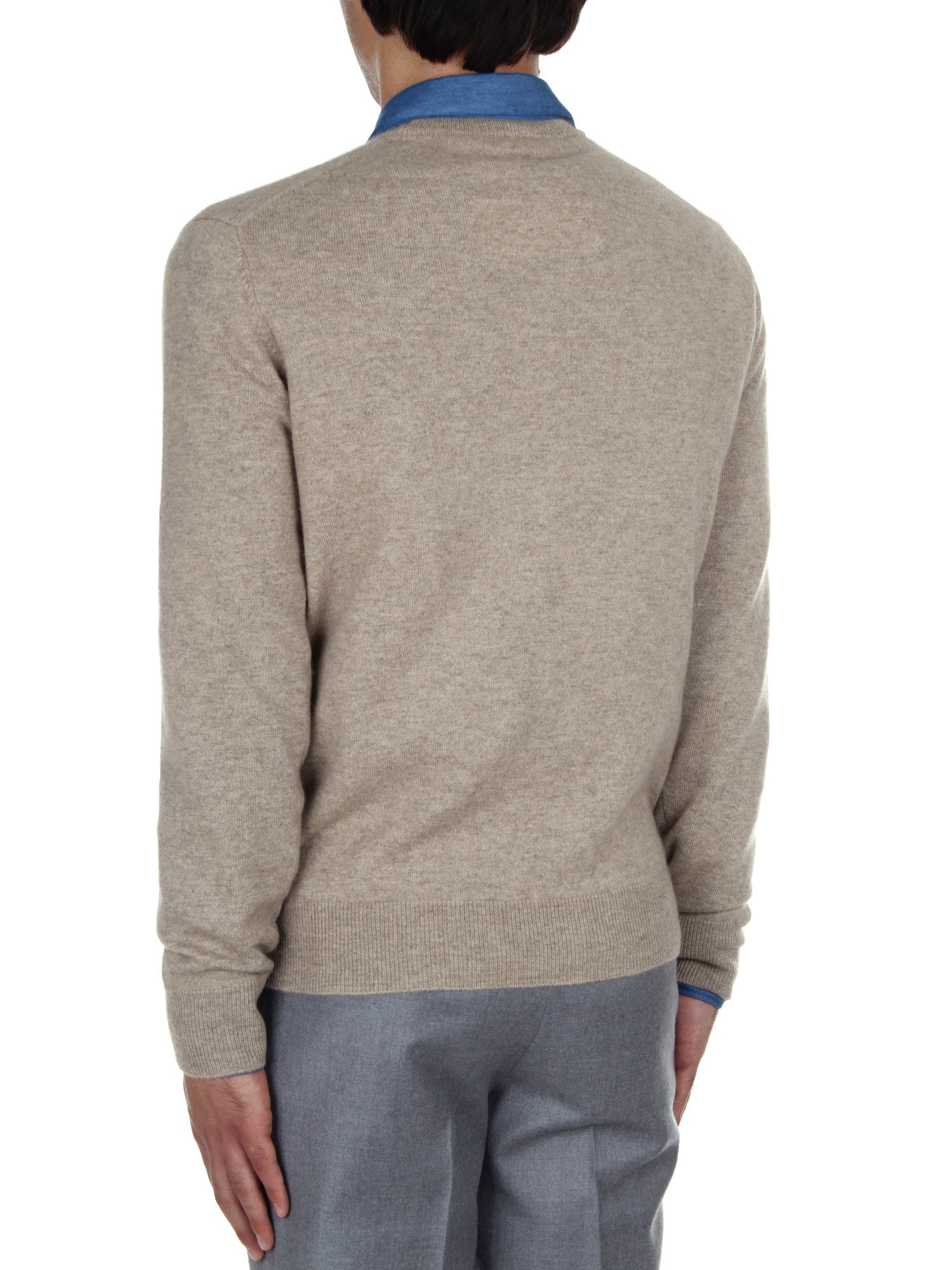 MAGLIE Beige Bramani Cashmere