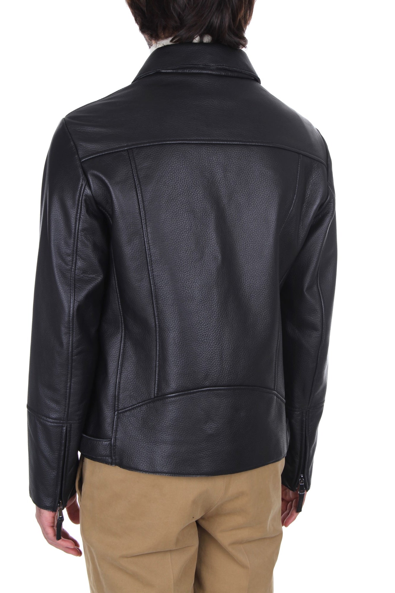 GIACCHE E GIUBBOTTI Nero Leather Authority