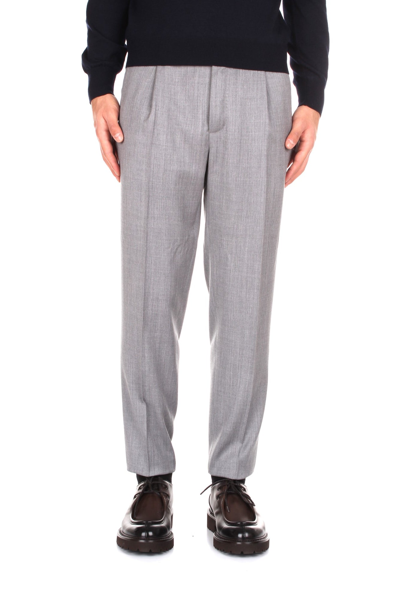 PANTALONI Grigio Incotex