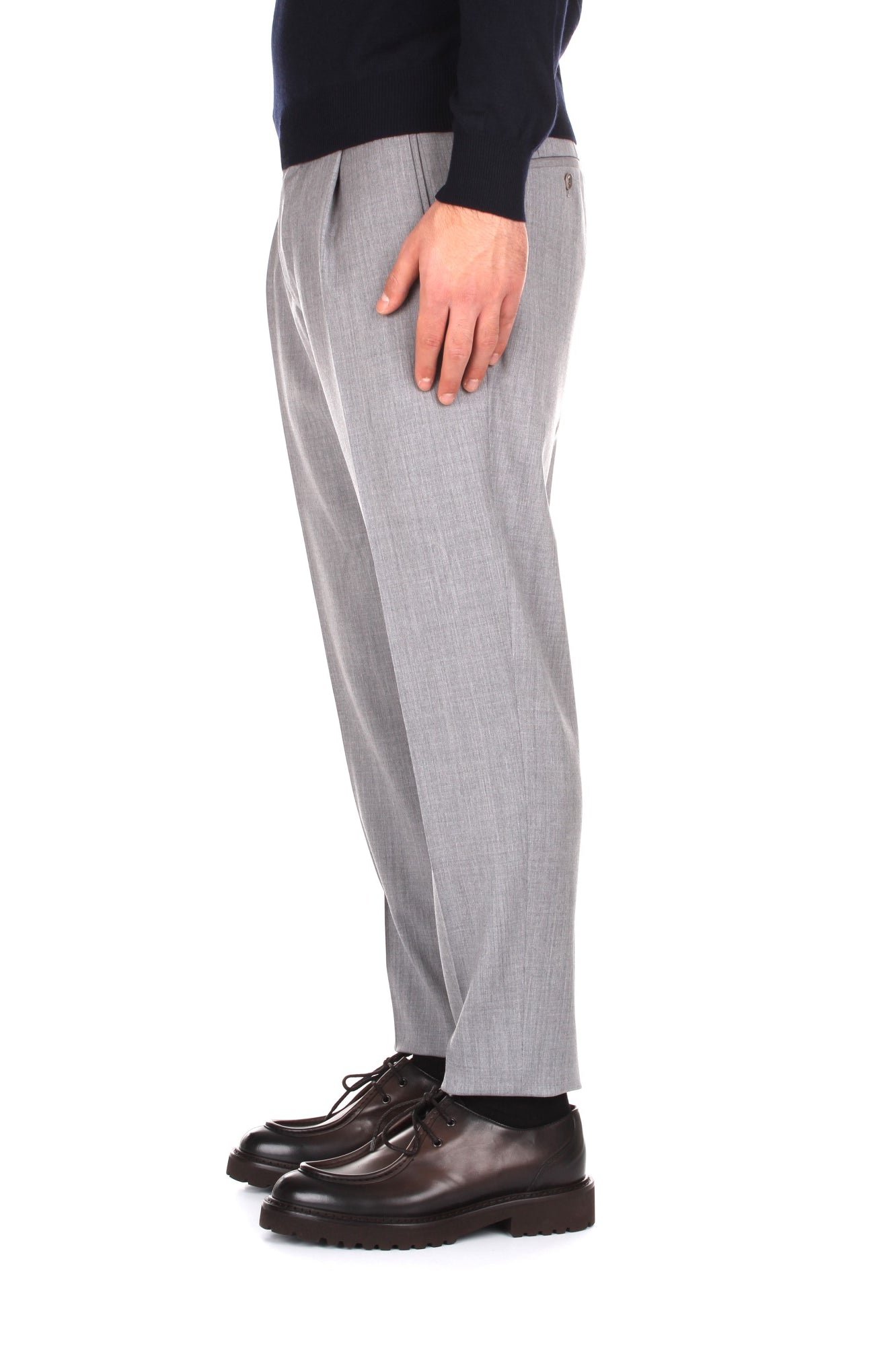 PANTALONI Grigio Incotex