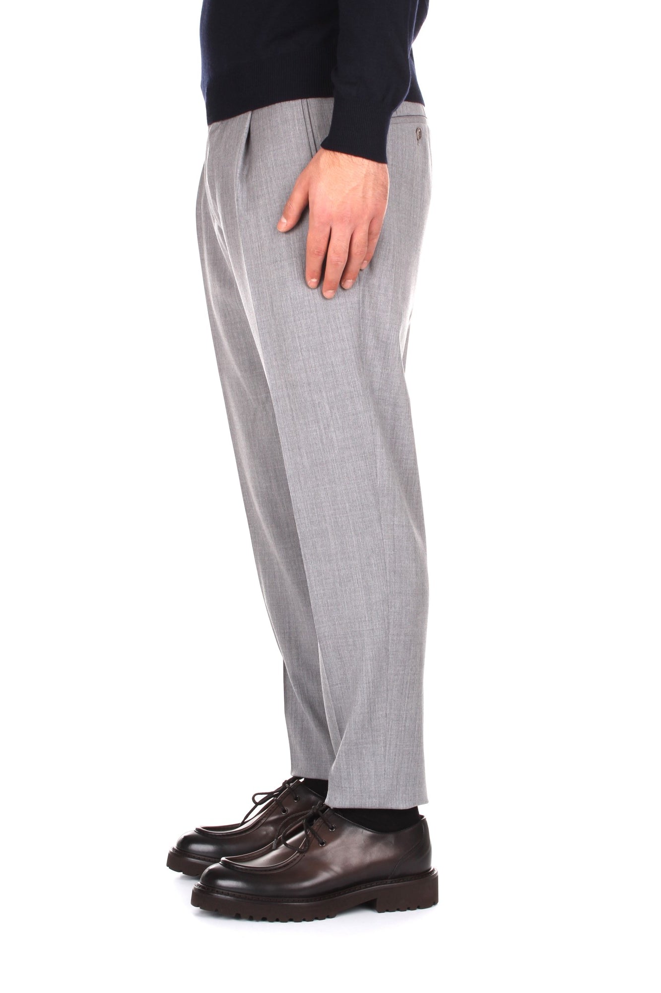 PANTALONI Grigio Incotex