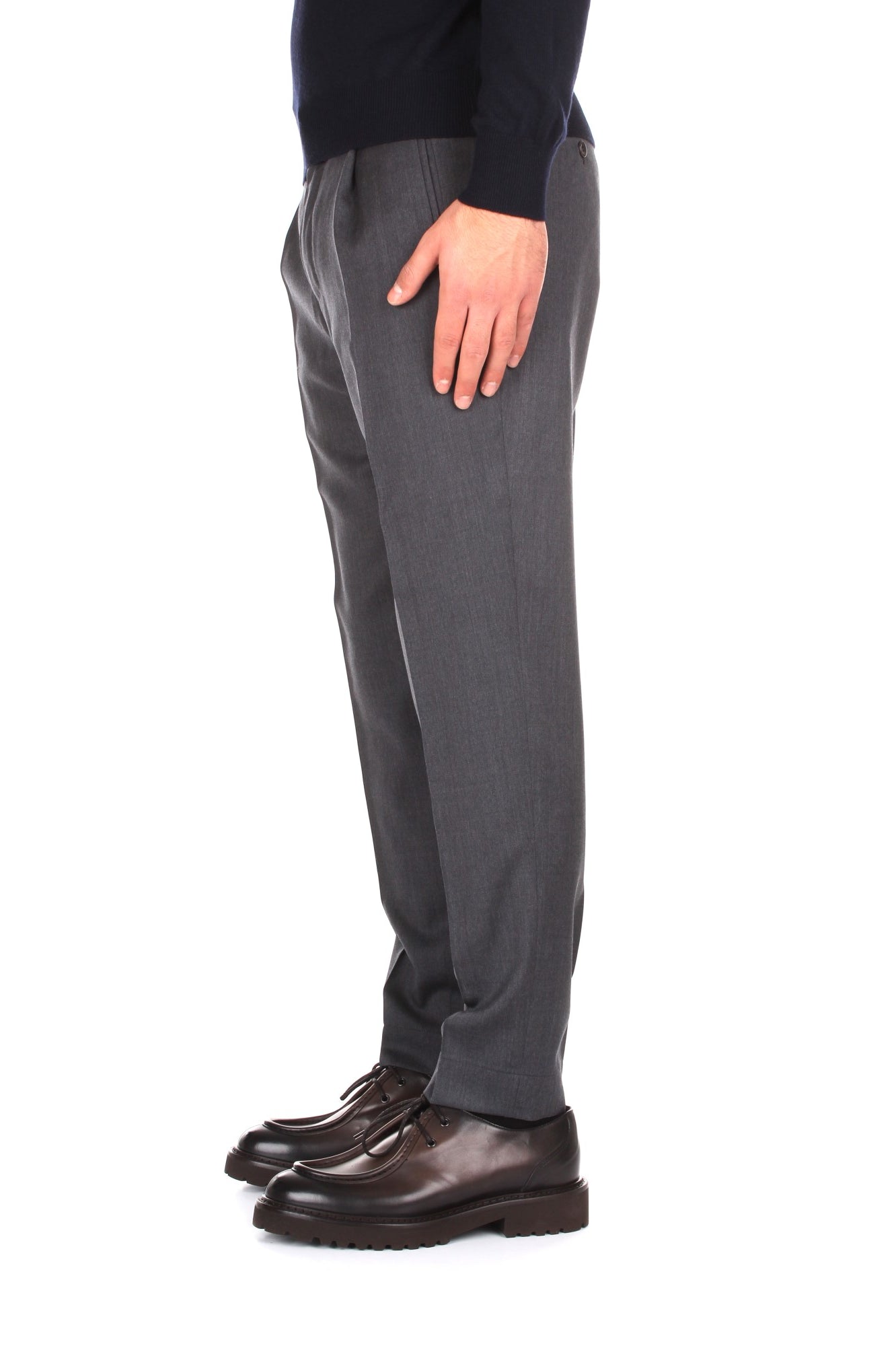 PANTALONI Grigio Incotex