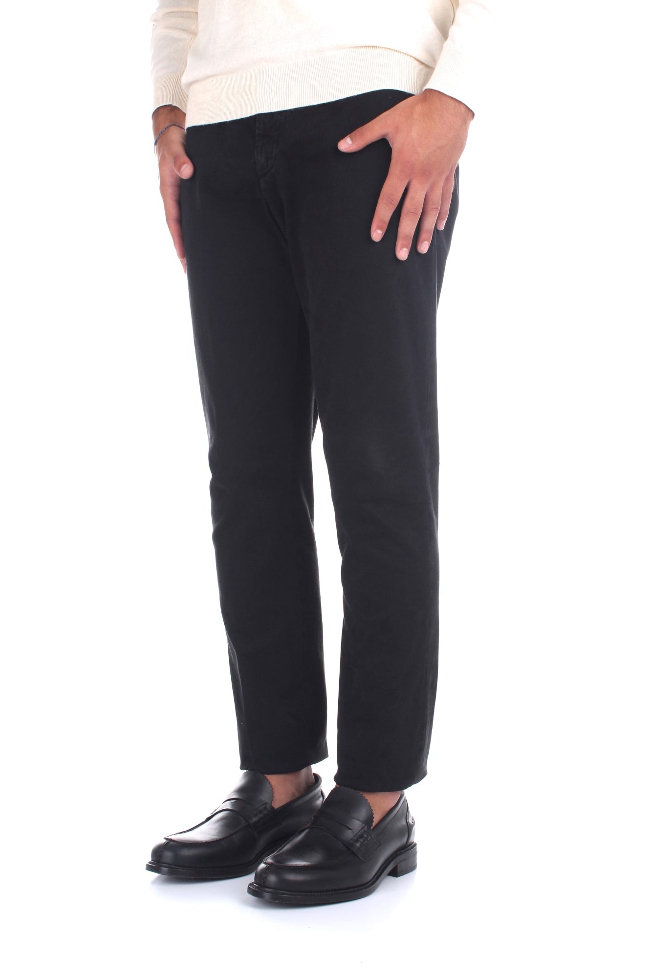 PANTALONI Nero Briglia