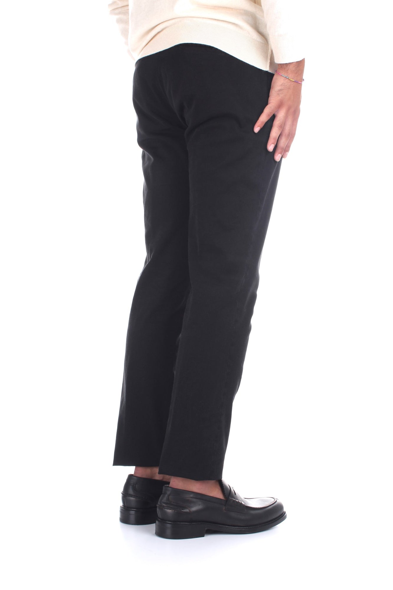 PANTALONI Nero Briglia