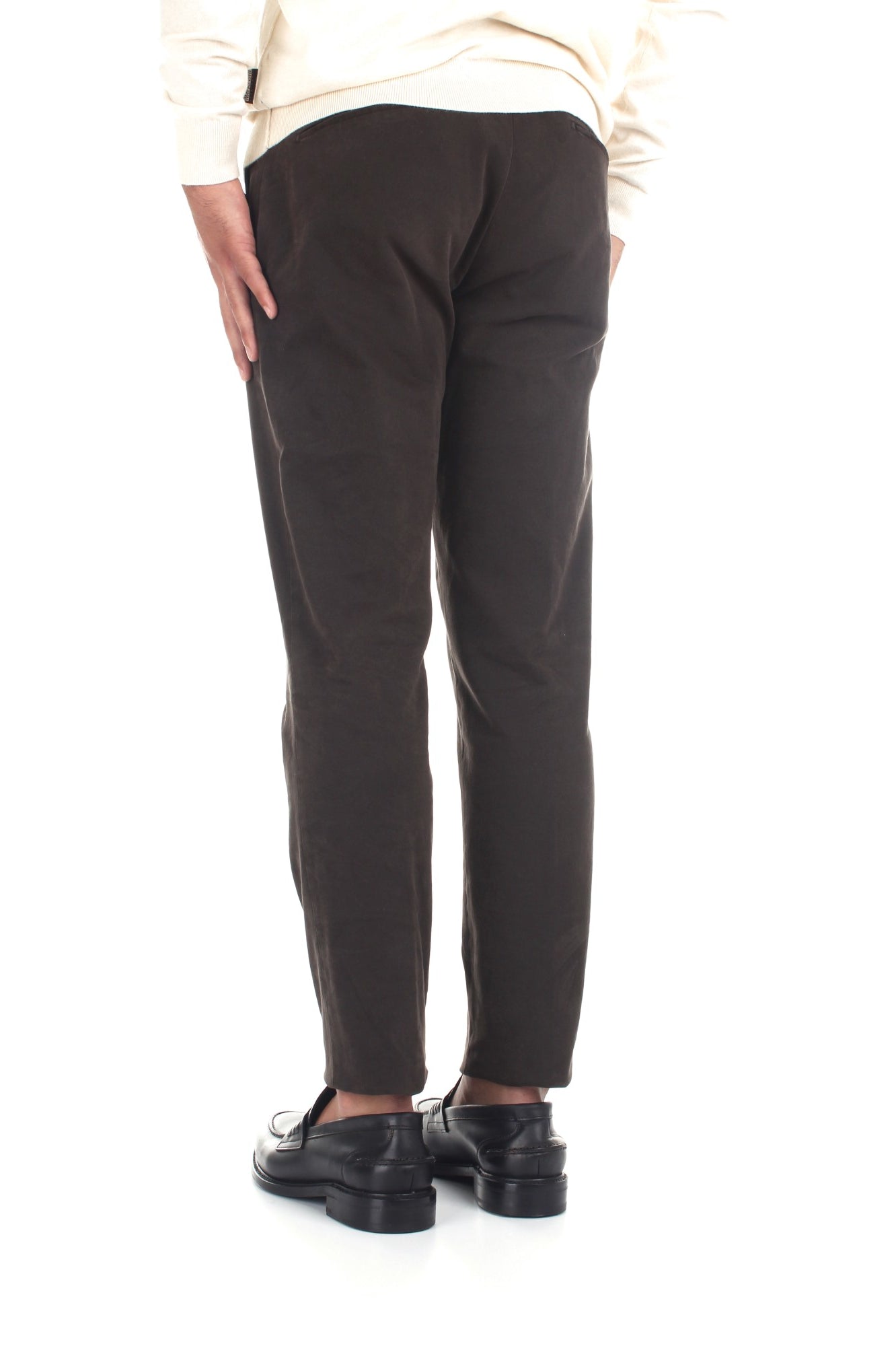 PANTALONI Marrone Briglia