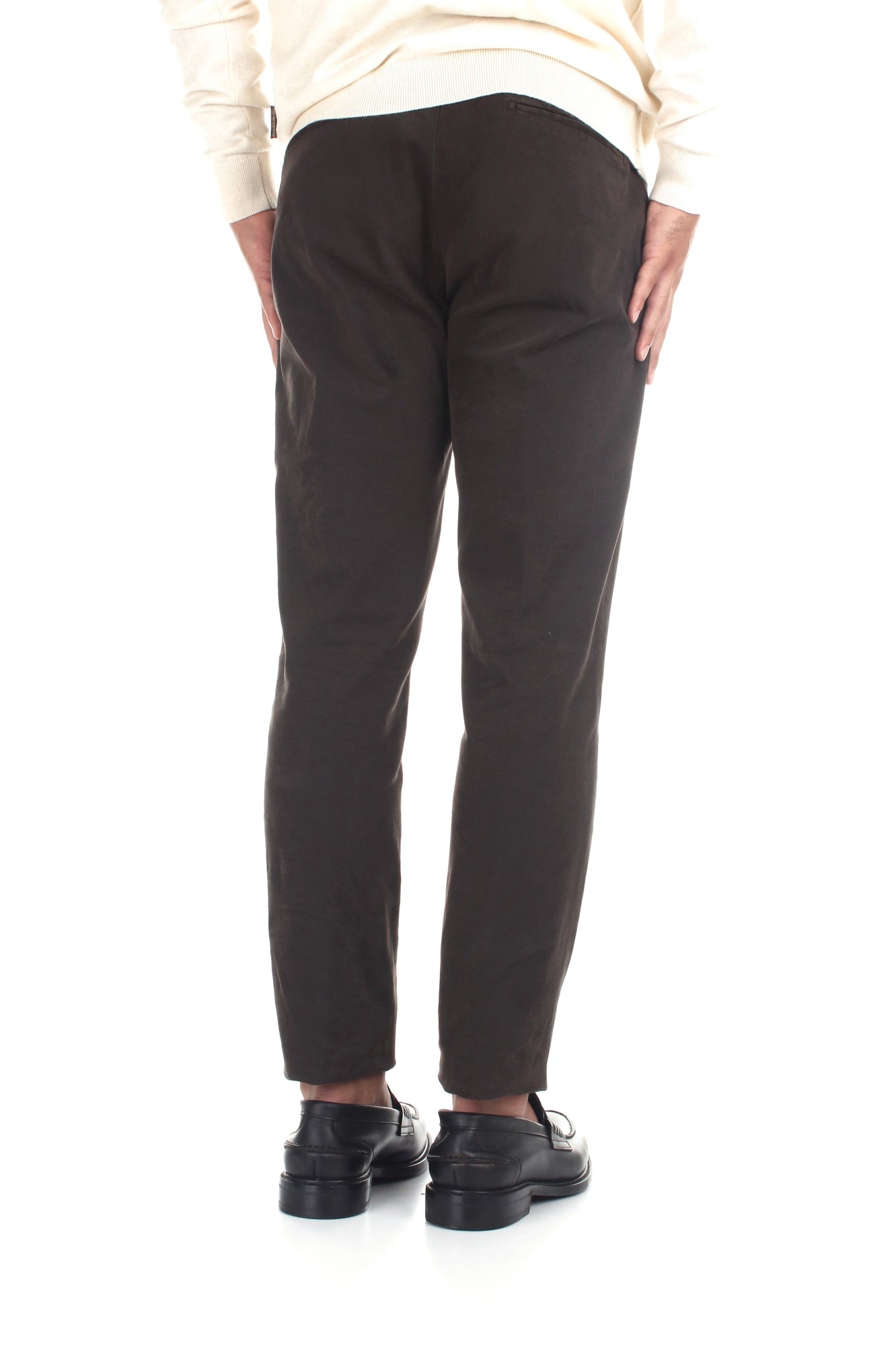 PANTALONI Marrone Briglia