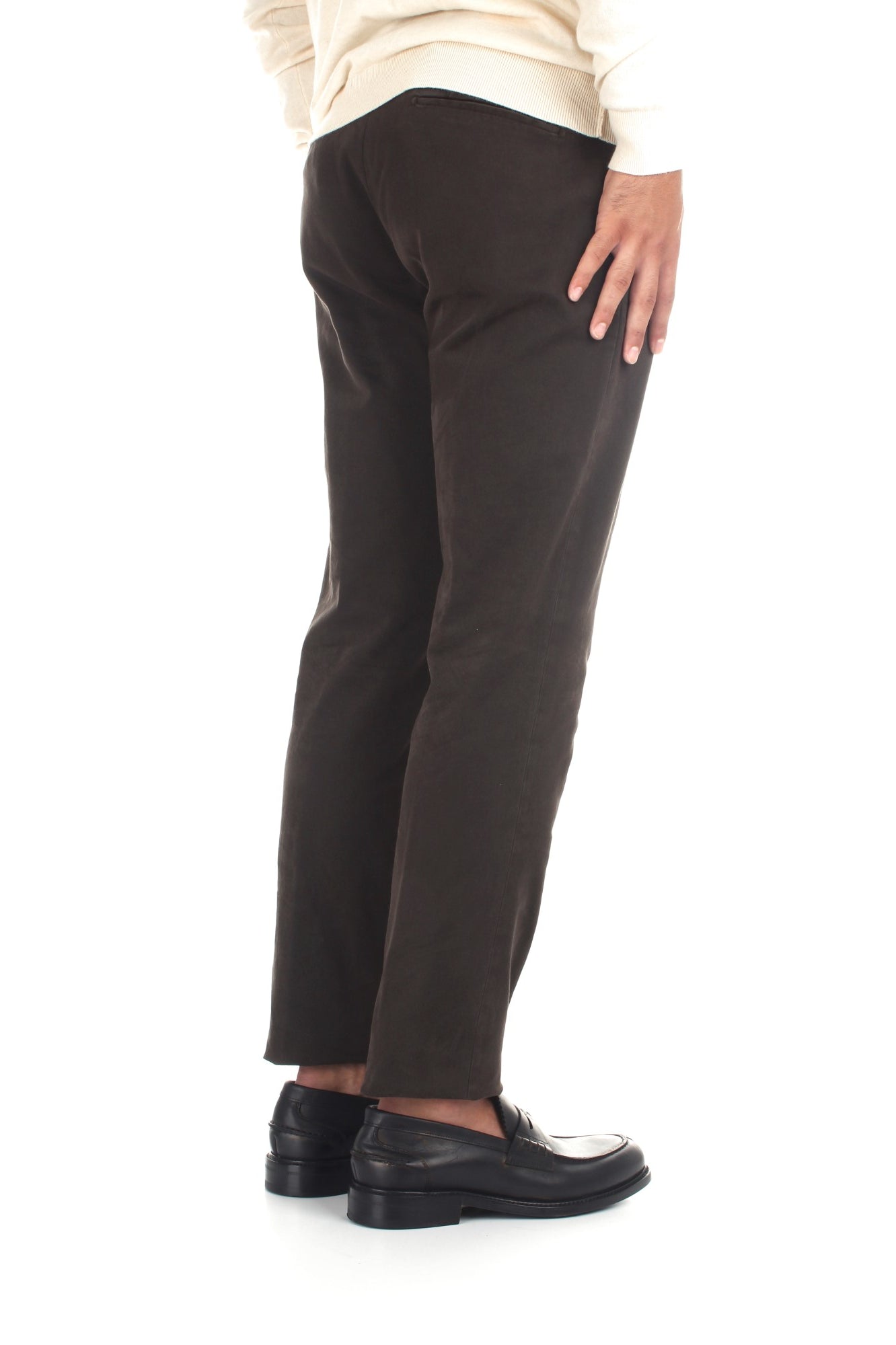 PANTALONI Marrone Briglia