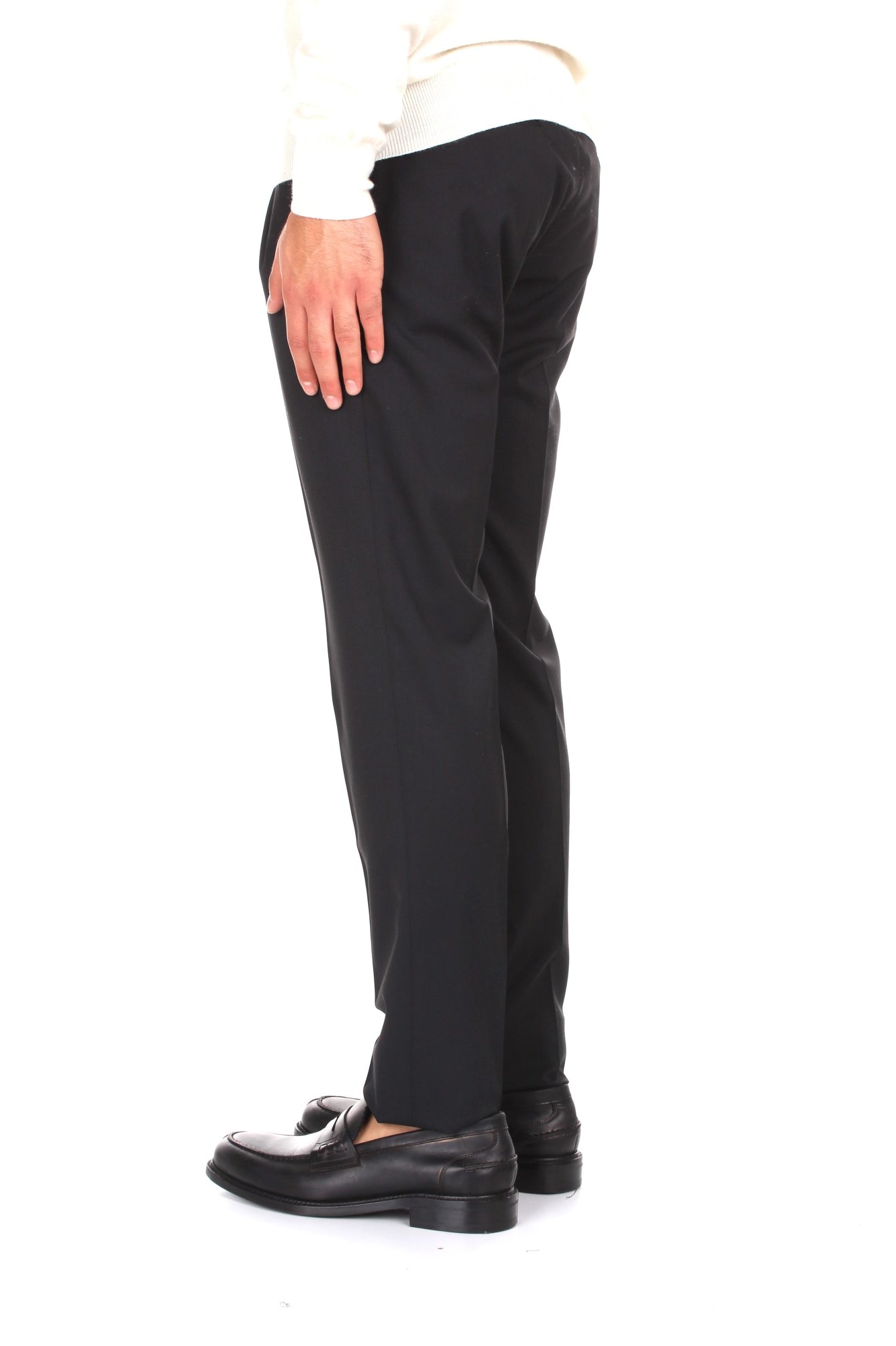 PANTALONI Nero Briglia