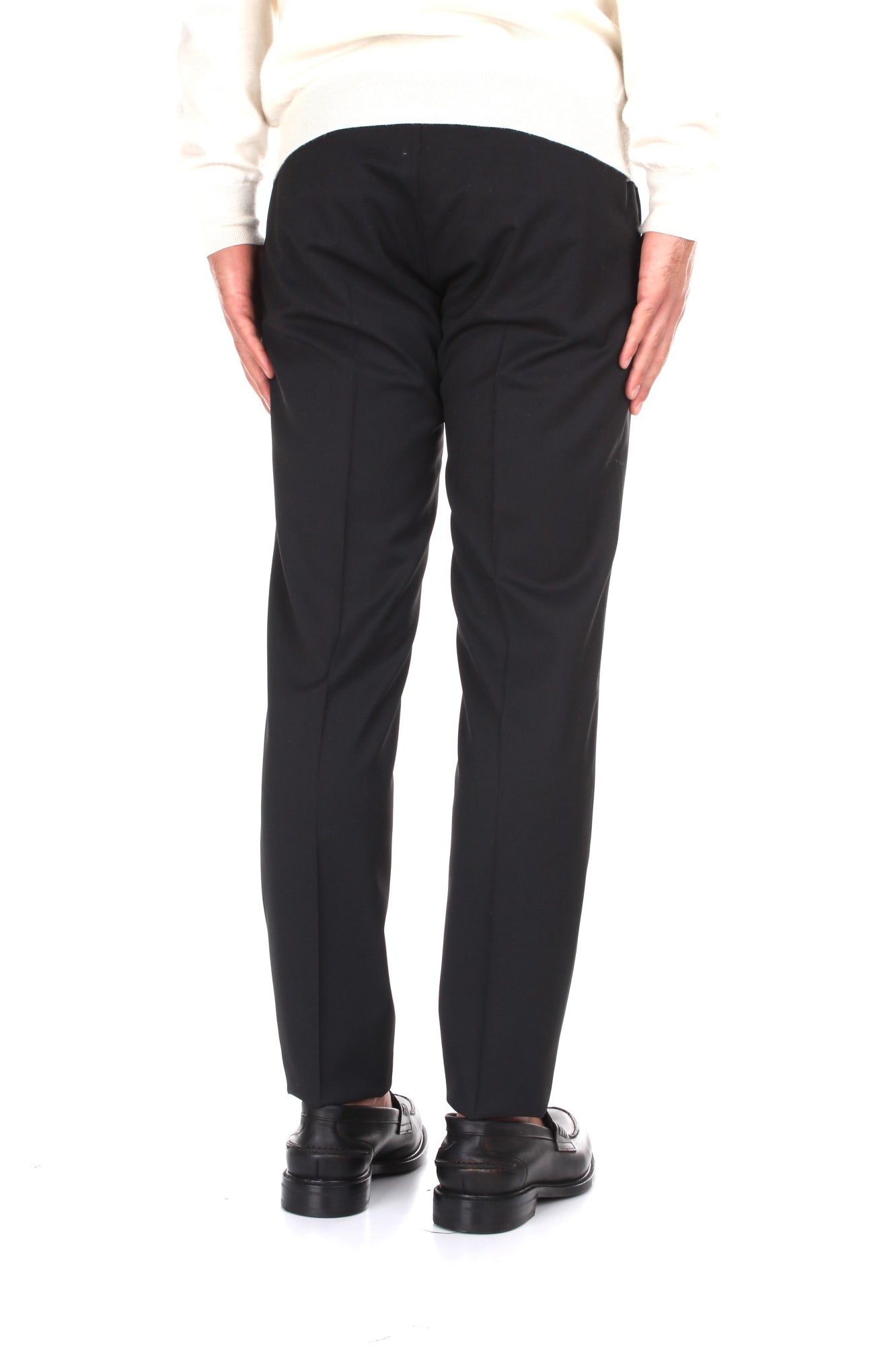 PANTALONI Nero Briglia