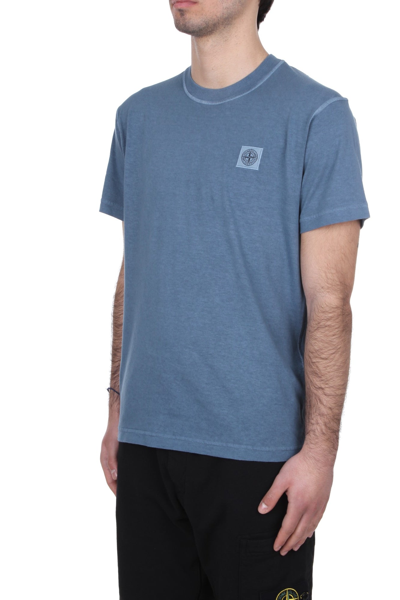 T-SHIRT Blu Stone Island