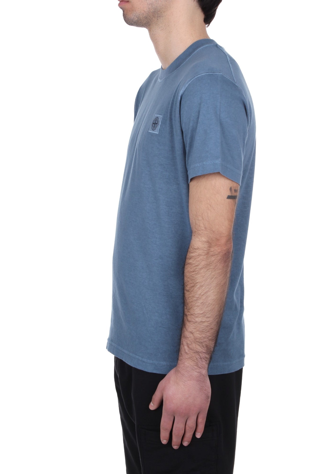 T-SHIRT Blu Stone Island