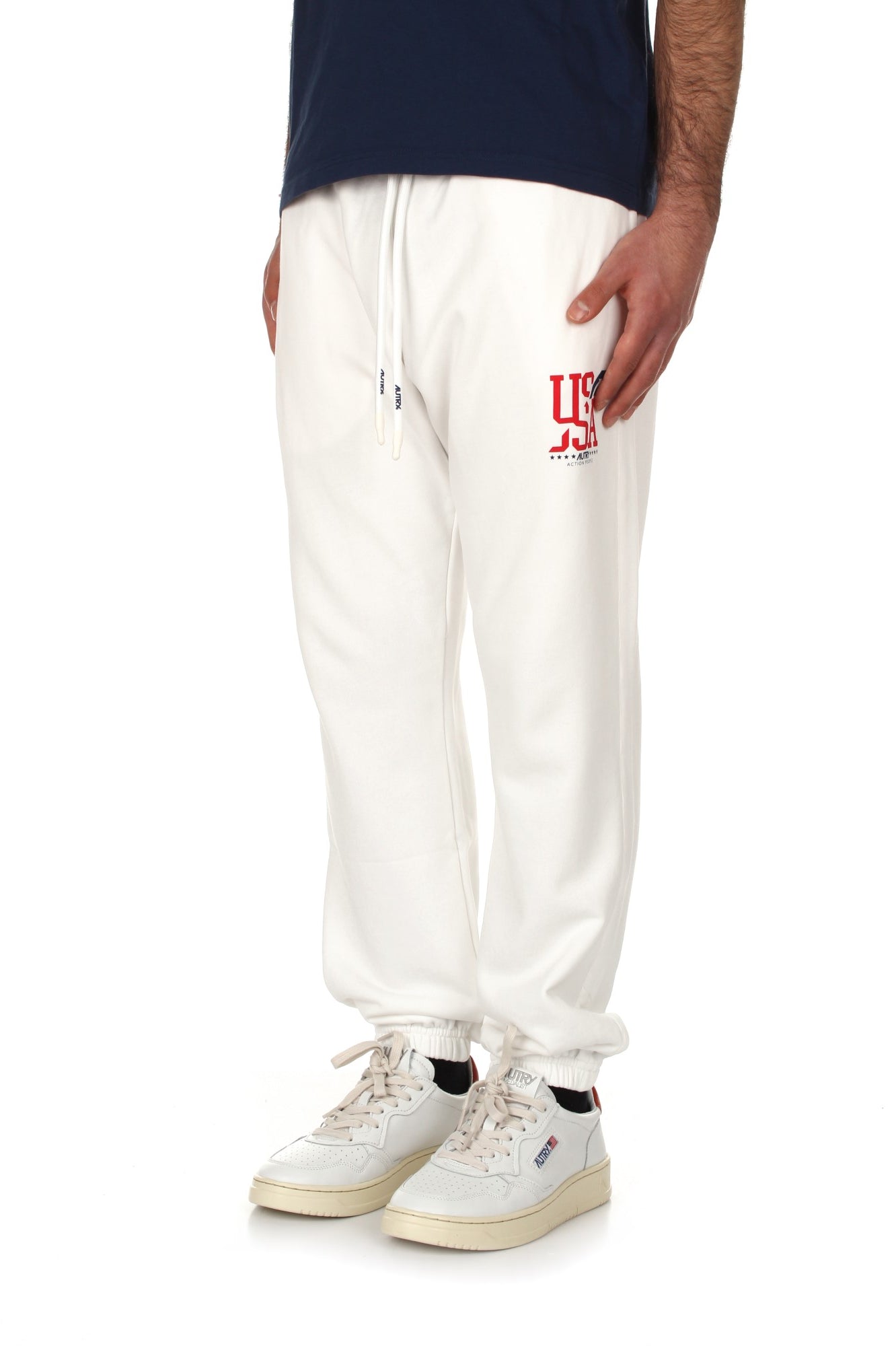 PANTALONI TUTA Bianco Autry