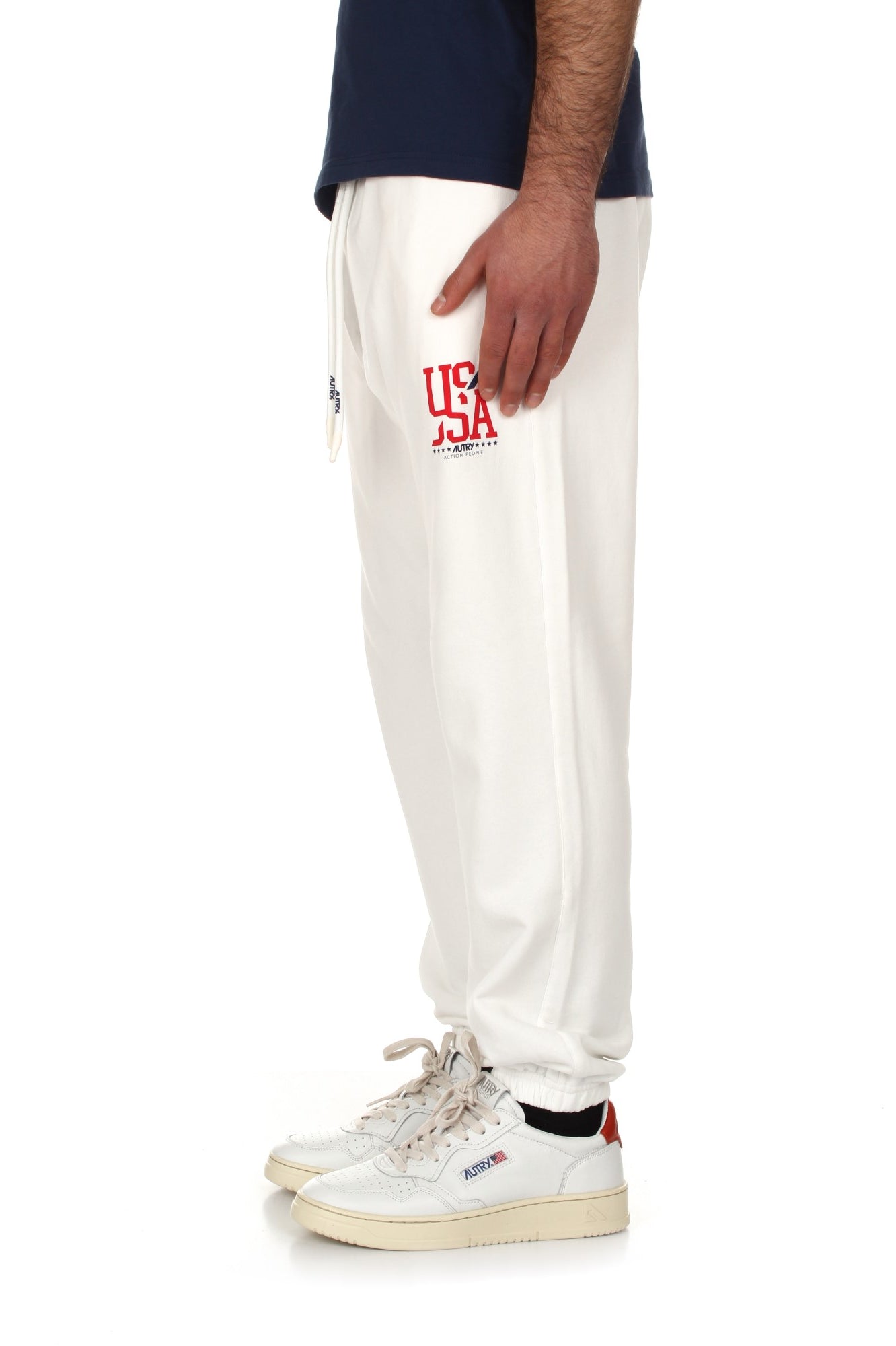 PANTALONI TUTA Bianco Autry