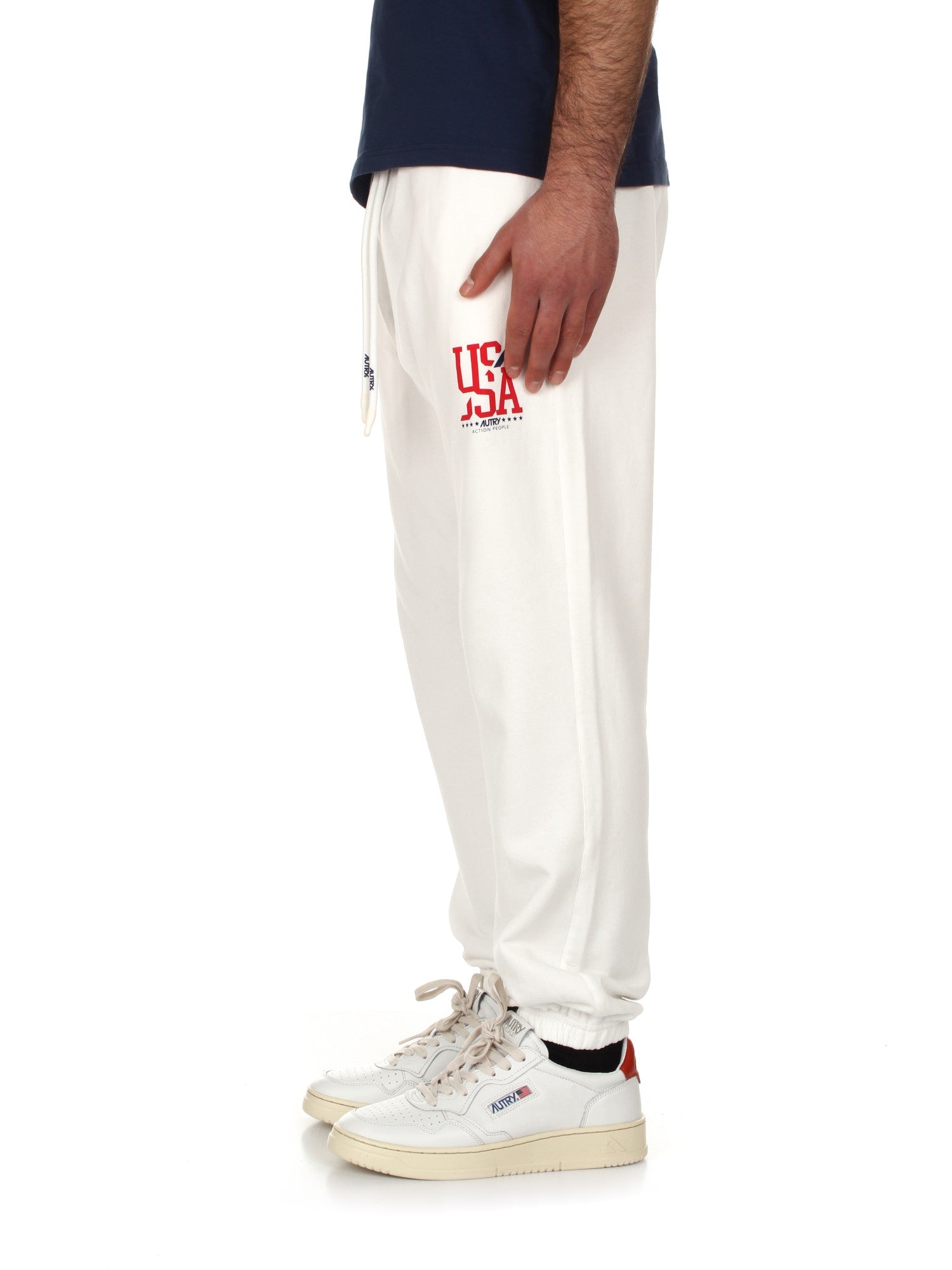 PANTALONI TUTA Bianco Autry