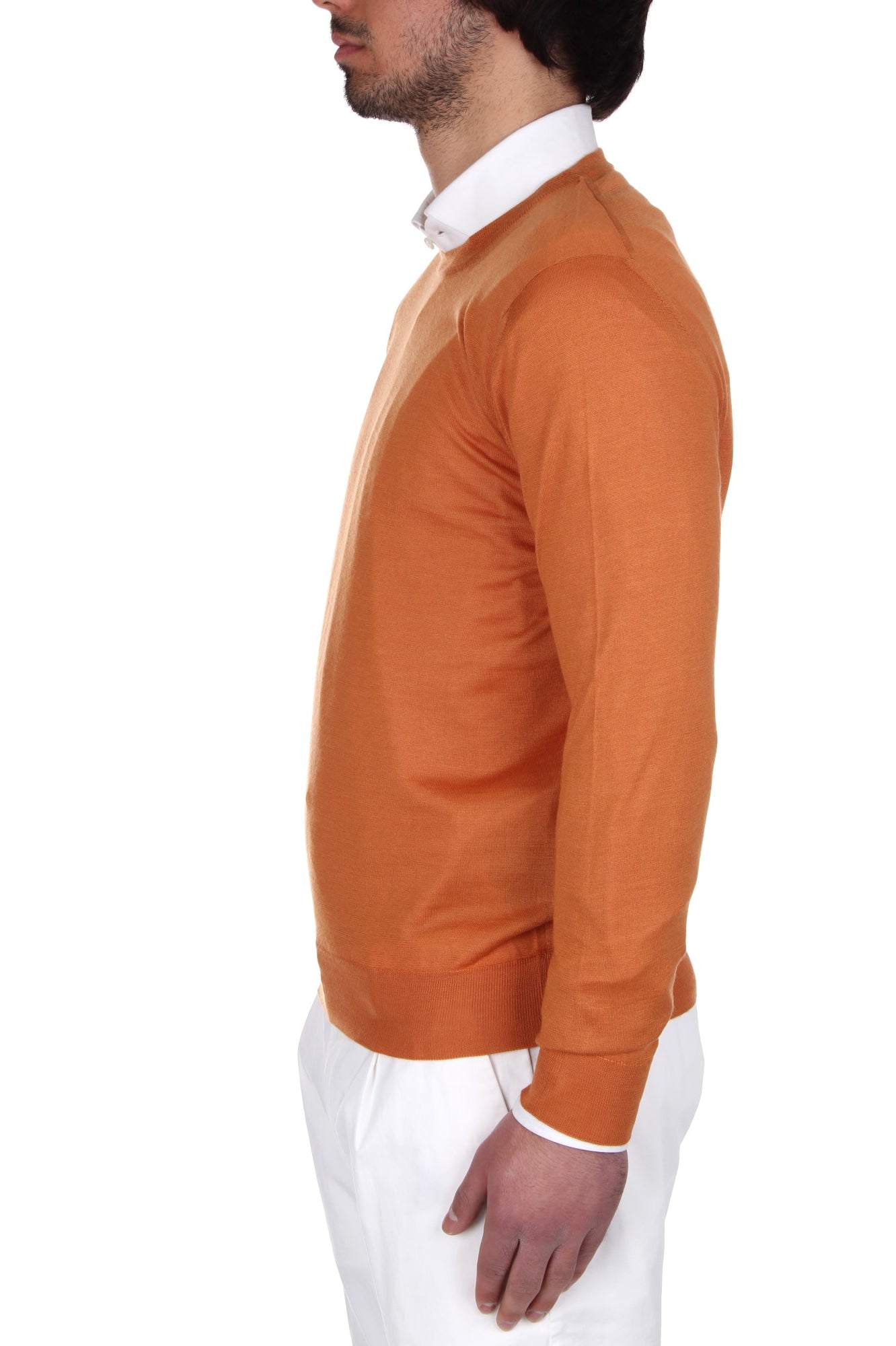 MAGLIE Arancione Fedeli Cashmere