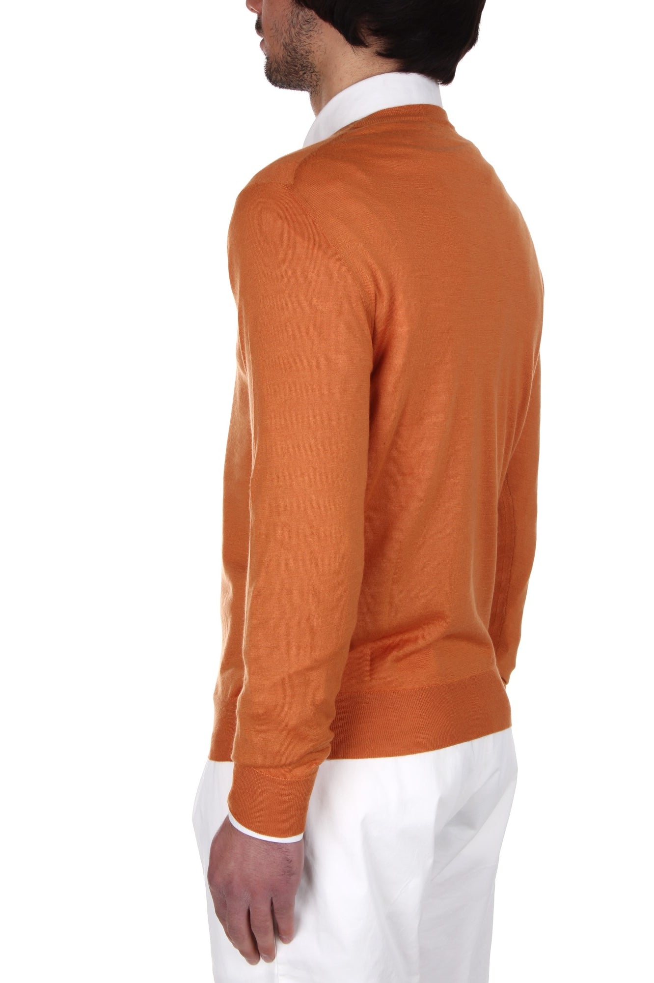 MAGLIE Arancione Fedeli Cashmere