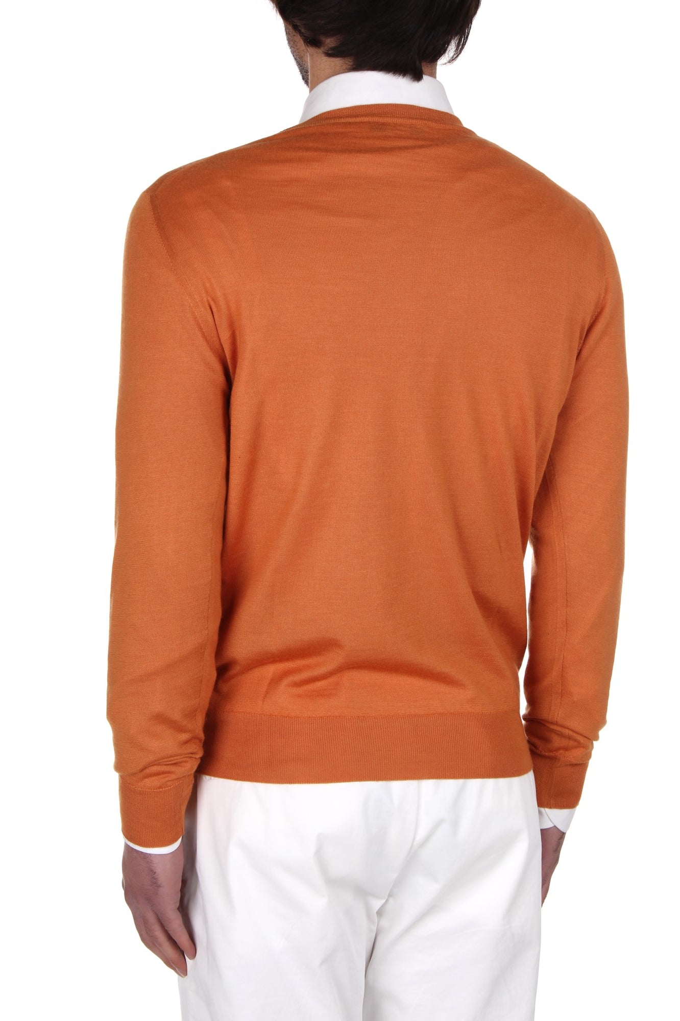 MAGLIE Arancione Fedeli Cashmere