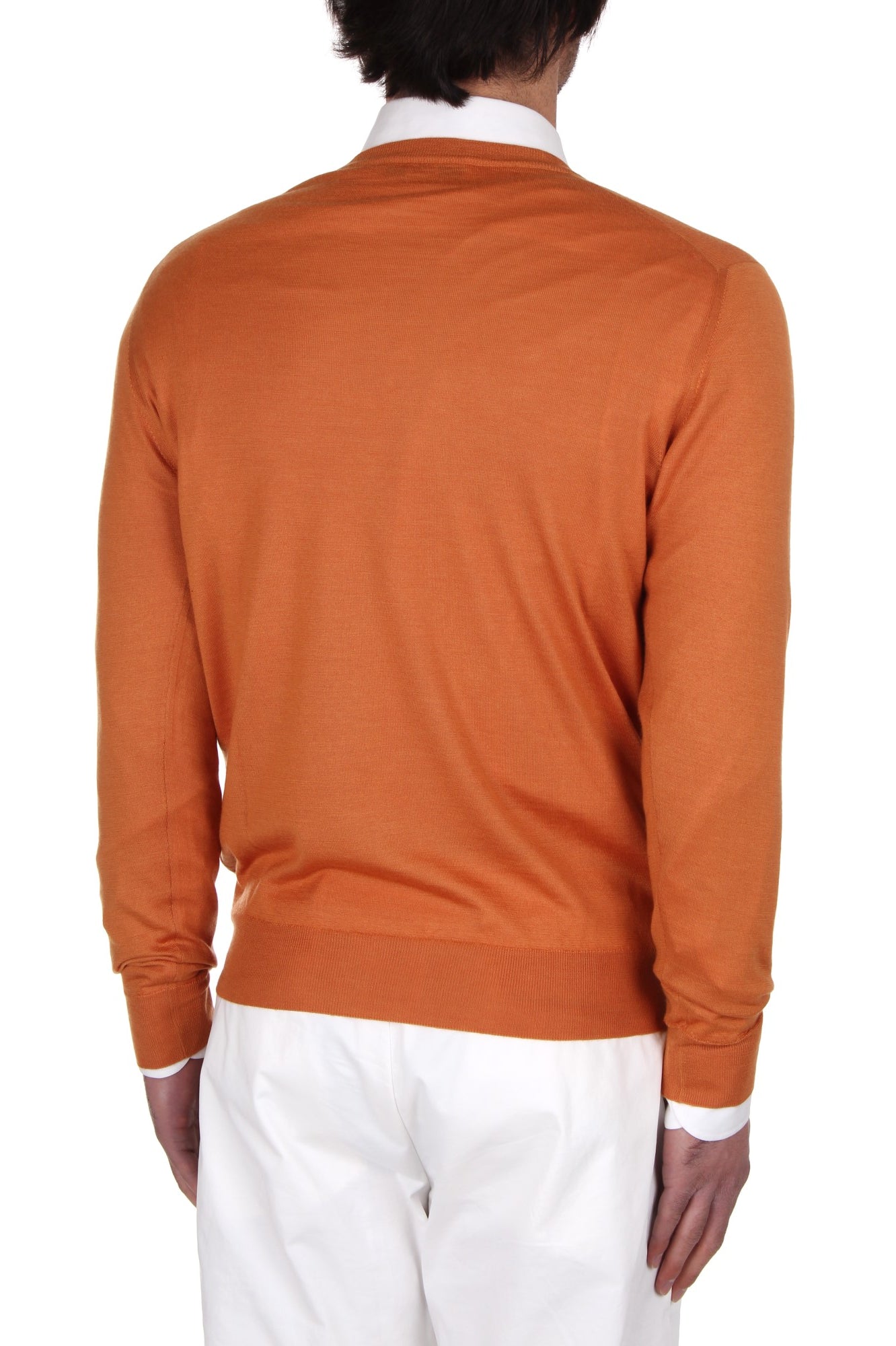 MAGLIE Arancione Fedeli Cashmere